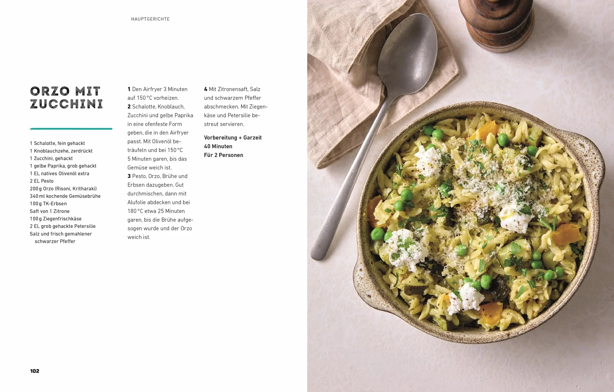 Das ultimative Veggie Airfryer Kochbuch: 75 vegetarische und vegane Rezepte, die Zeit, Fett & Energie sparen. Easy Gerichte aus der Heißluftfritteuse