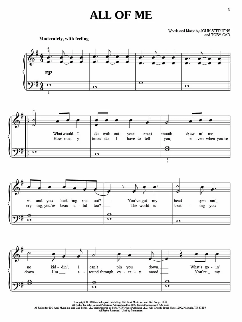 More Simple Songs - The Easiest Easy Piano Songs