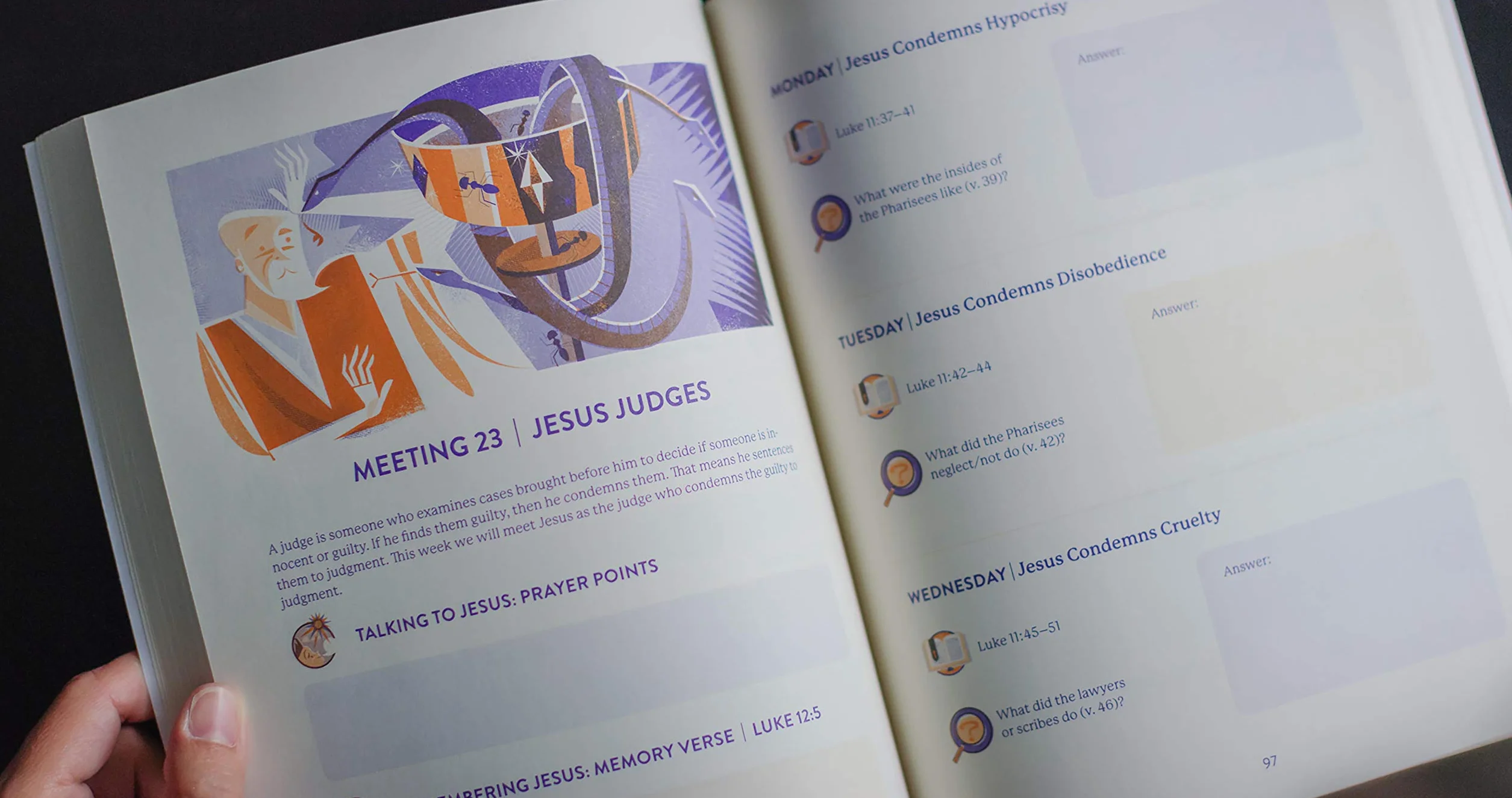 Meeting with Jesus: A Daily Bible Reading Plan for Kids