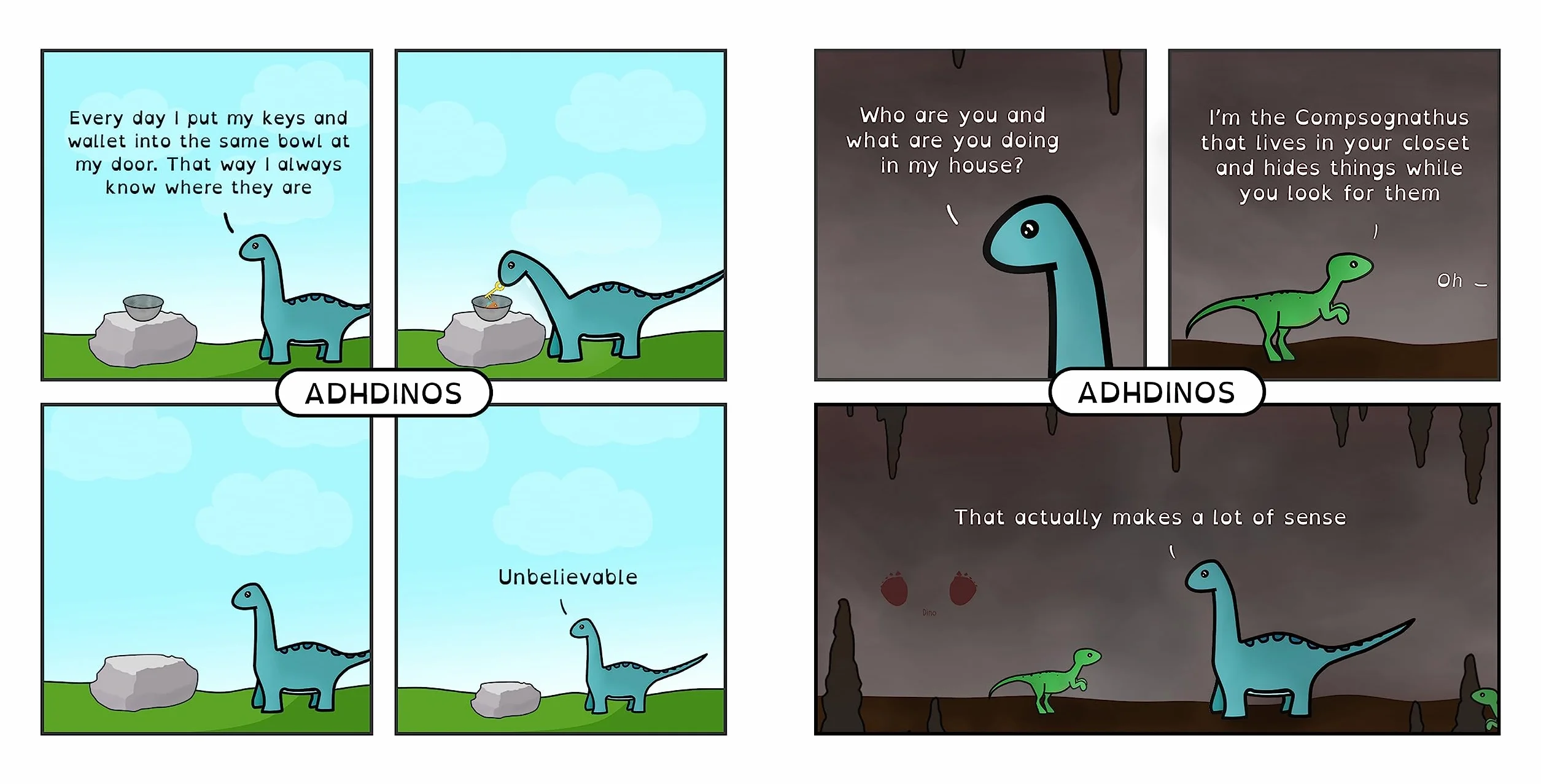 The Land Before Time Management: Adhdinos