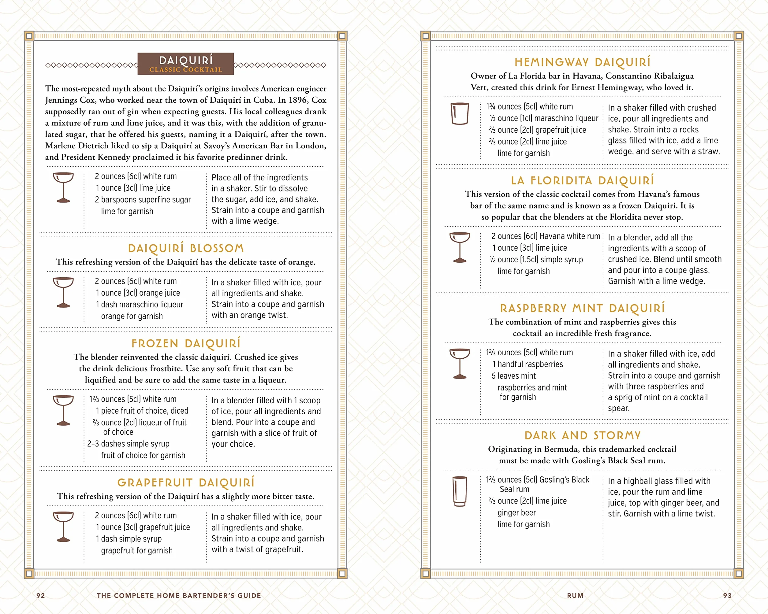 The Complete Home Bartender's Guide: Tools, Ingredients, Techniques, & Recipes for the Perfect Drink - A Cocktail Book