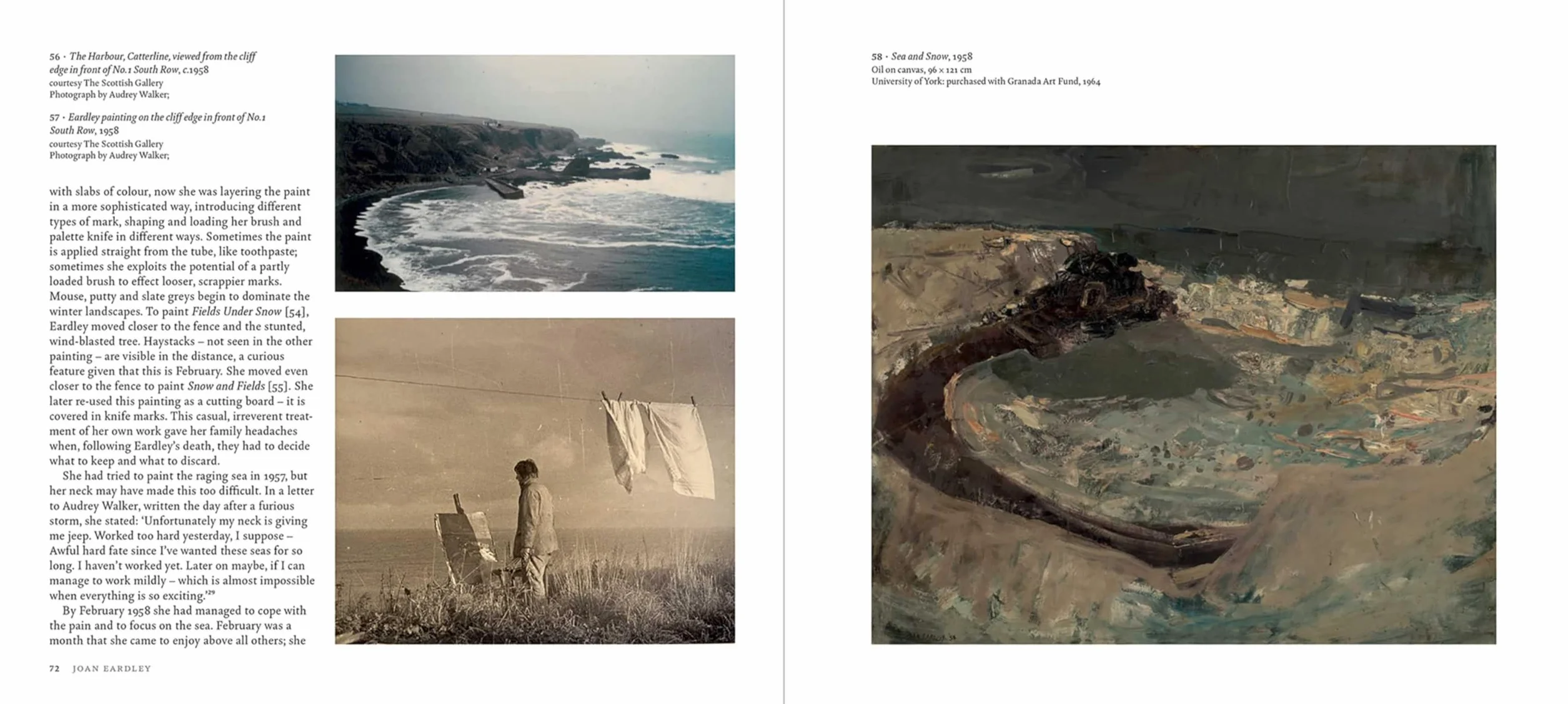 Joan Eardley Land & Sea A Life in Catterline /anglais