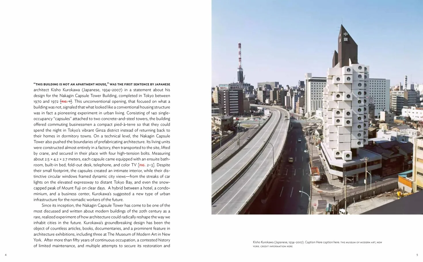 Kisho Kurokawa: Nakagin Capsule Tower: MoMA One on One Series
