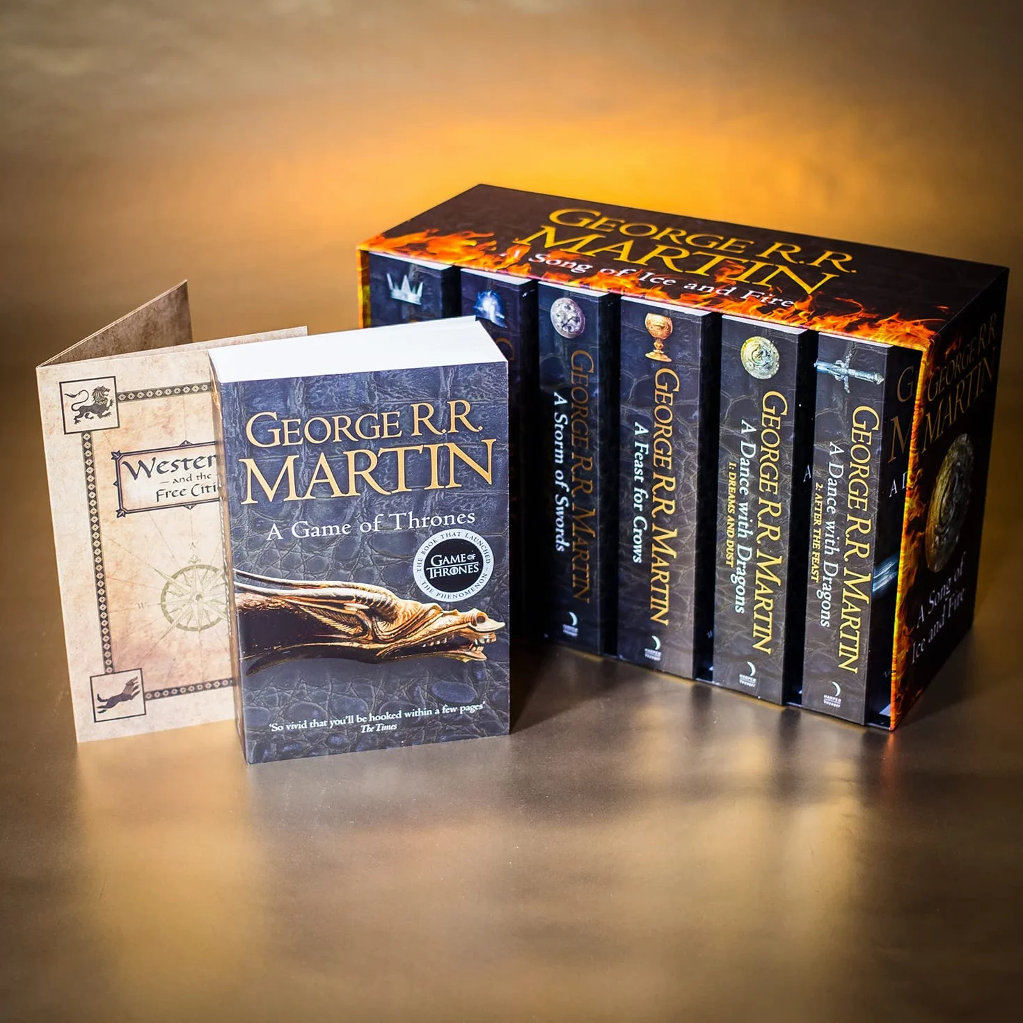 A Game of Thrones: The Story Continues. 7 Volumes Boxed Set: The Complete Boxset of All 7 Books: 1-7: The box-set collection for the bestselling ... Sky TV show and phenomenon GAME OF THRONES
