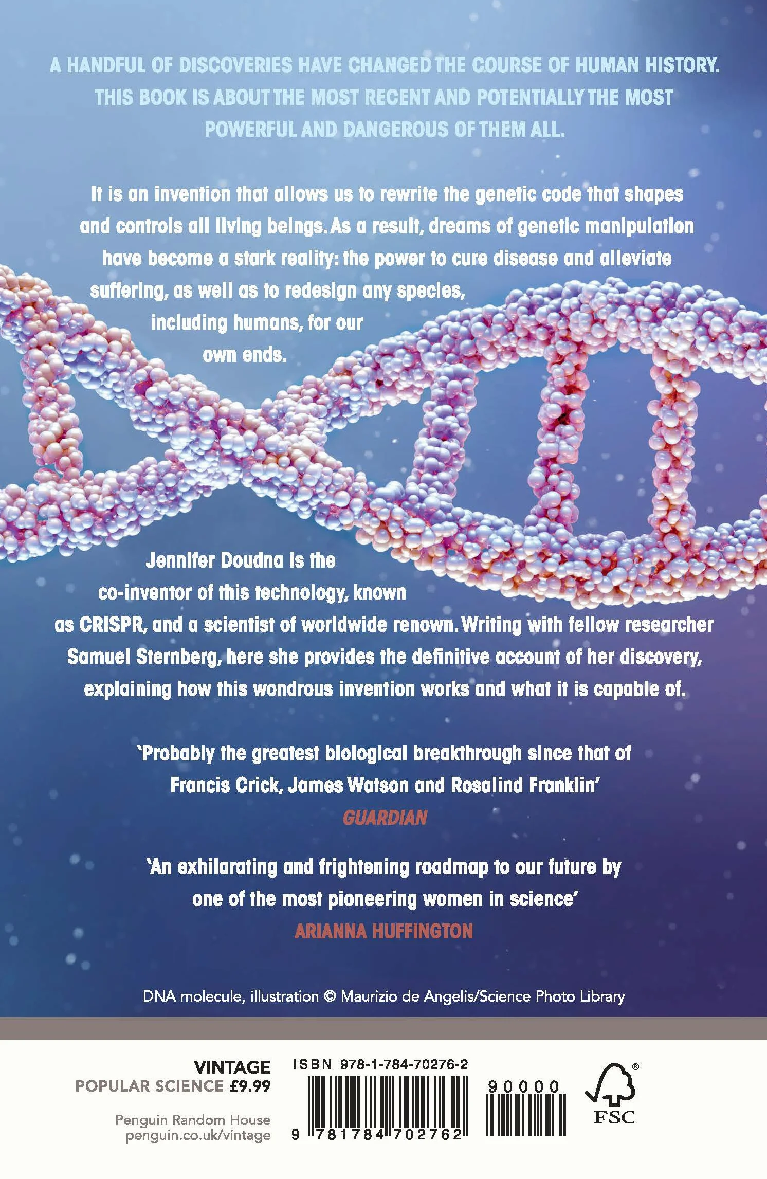 A Crack in Creation: The New Power to Control Evolution