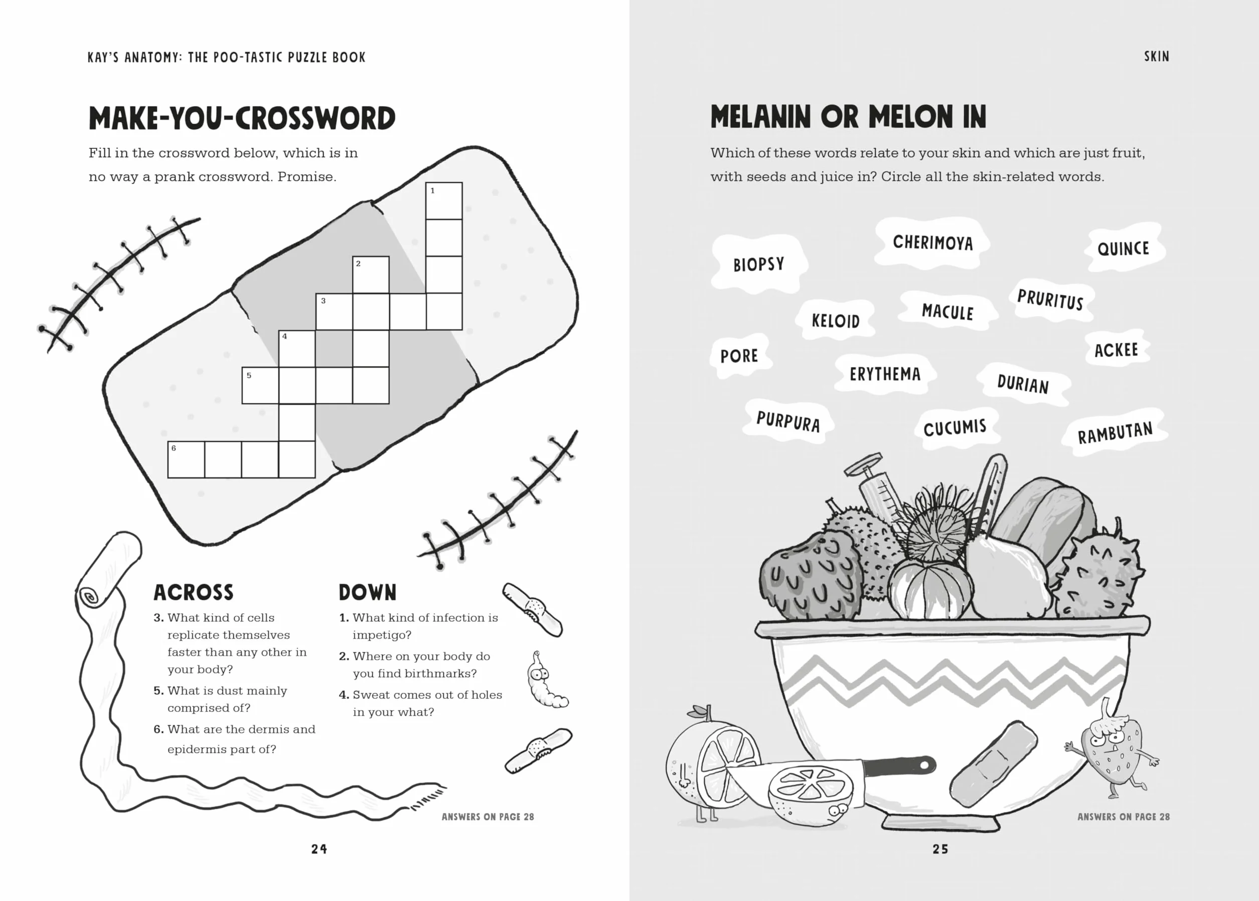 Kay's Anatomy: The Poo-tastic Puzzle Book: A hilarious and fact-filled activity book from the bestselling author
