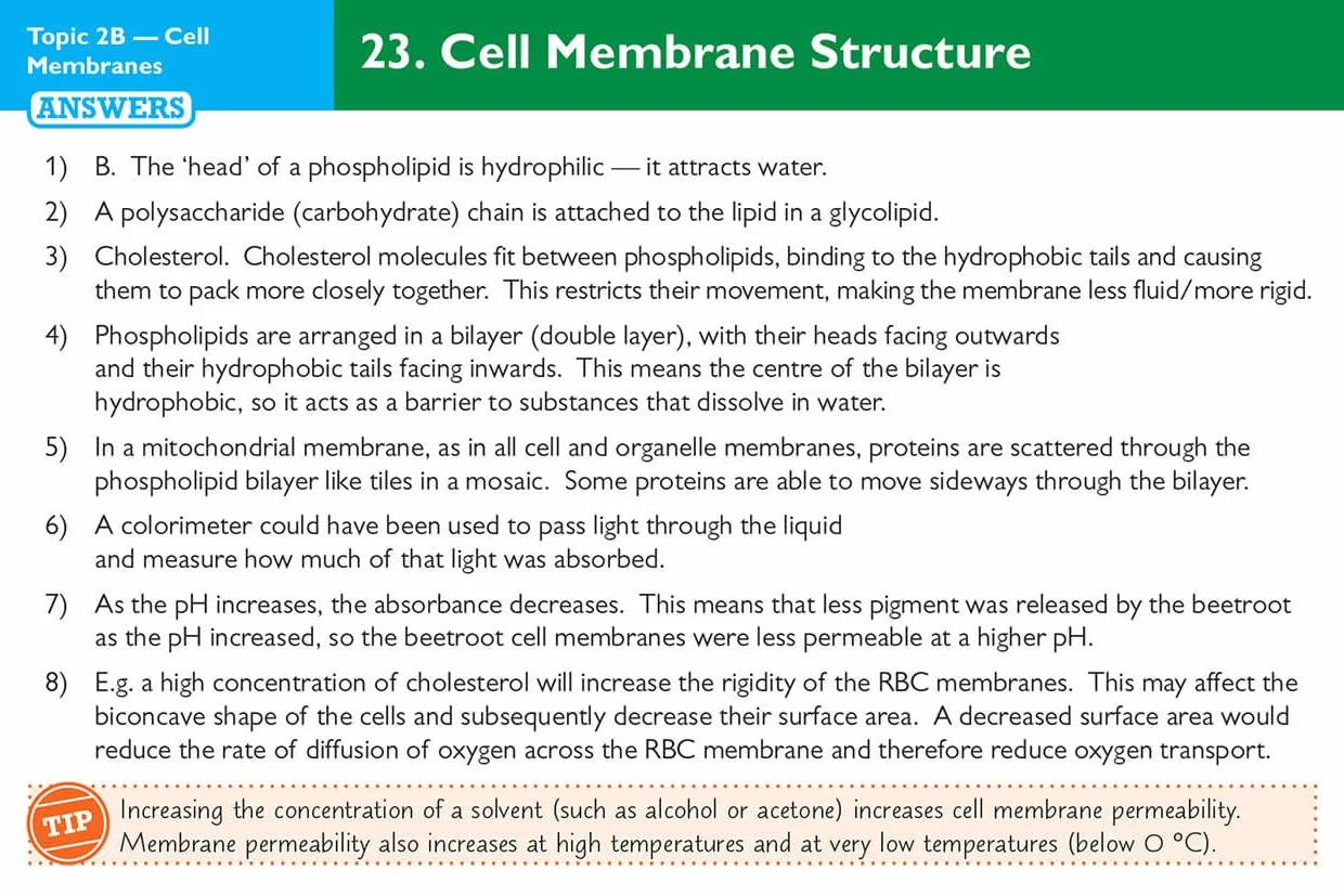 A-Level Biology AQA Revision Question Cards