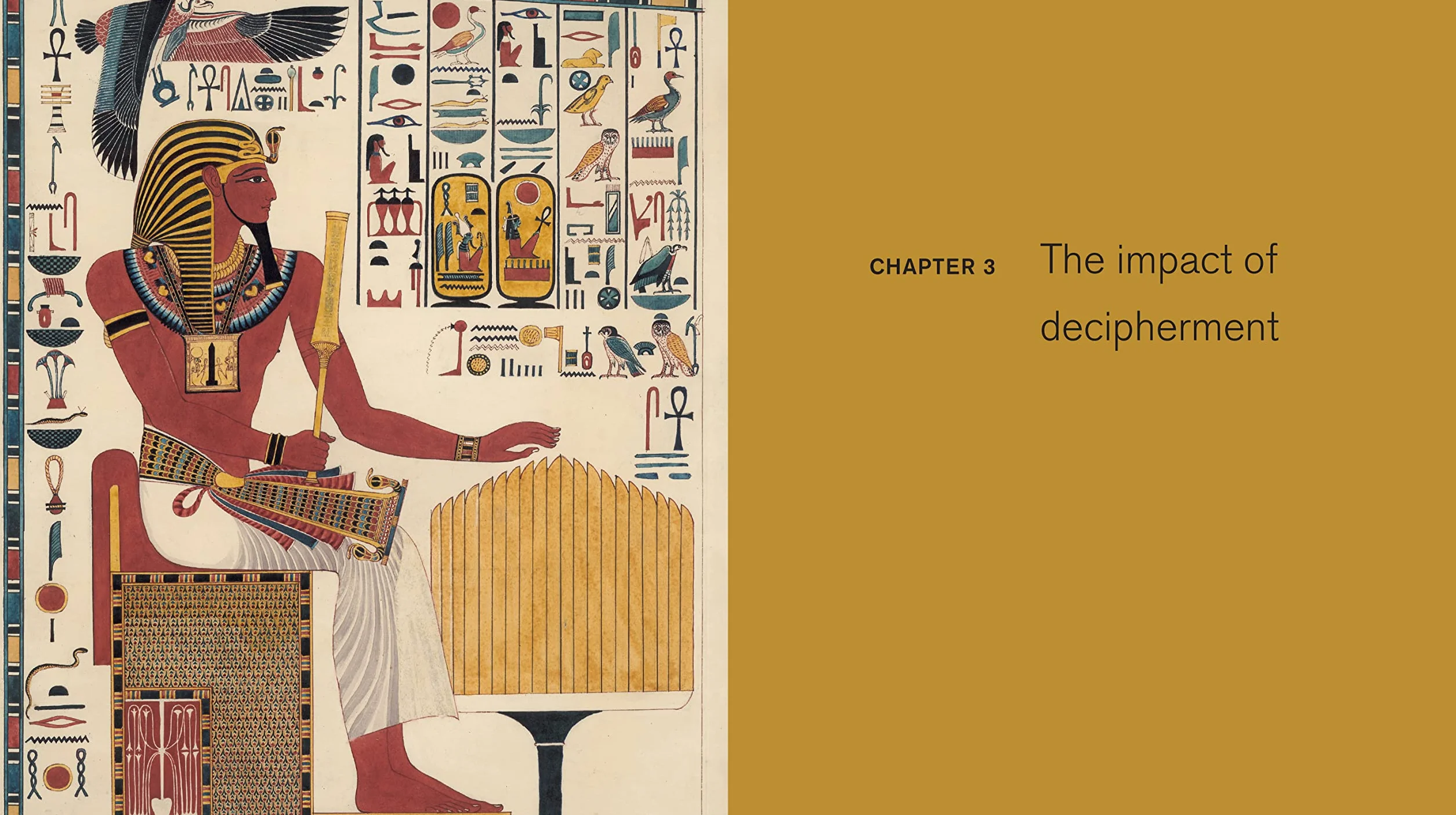 Hieroglyphs unlocking ancient Egypt /anglais