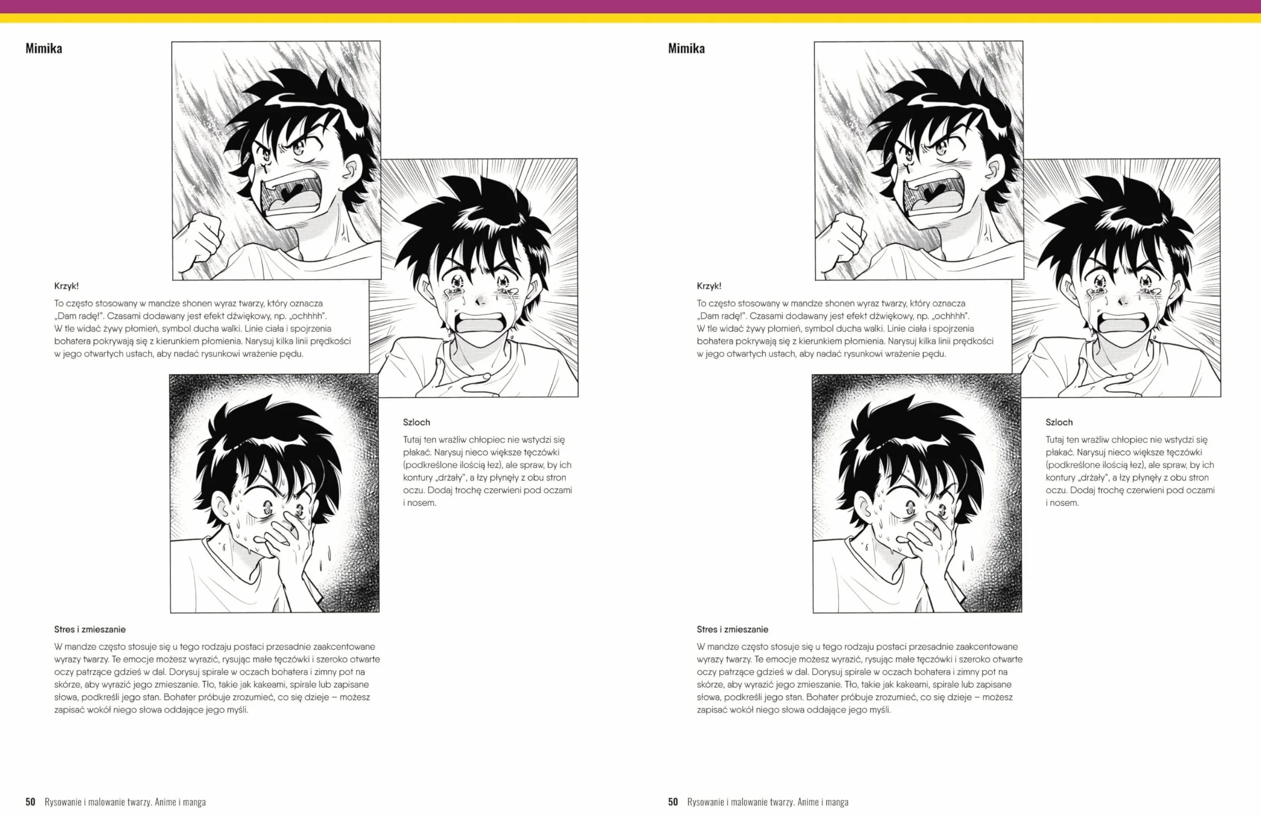 RYSOWANIE I MALOWANIE TWARZY. ANIME I MANGA: Tworzenie postaci i twarzy krok po kroku