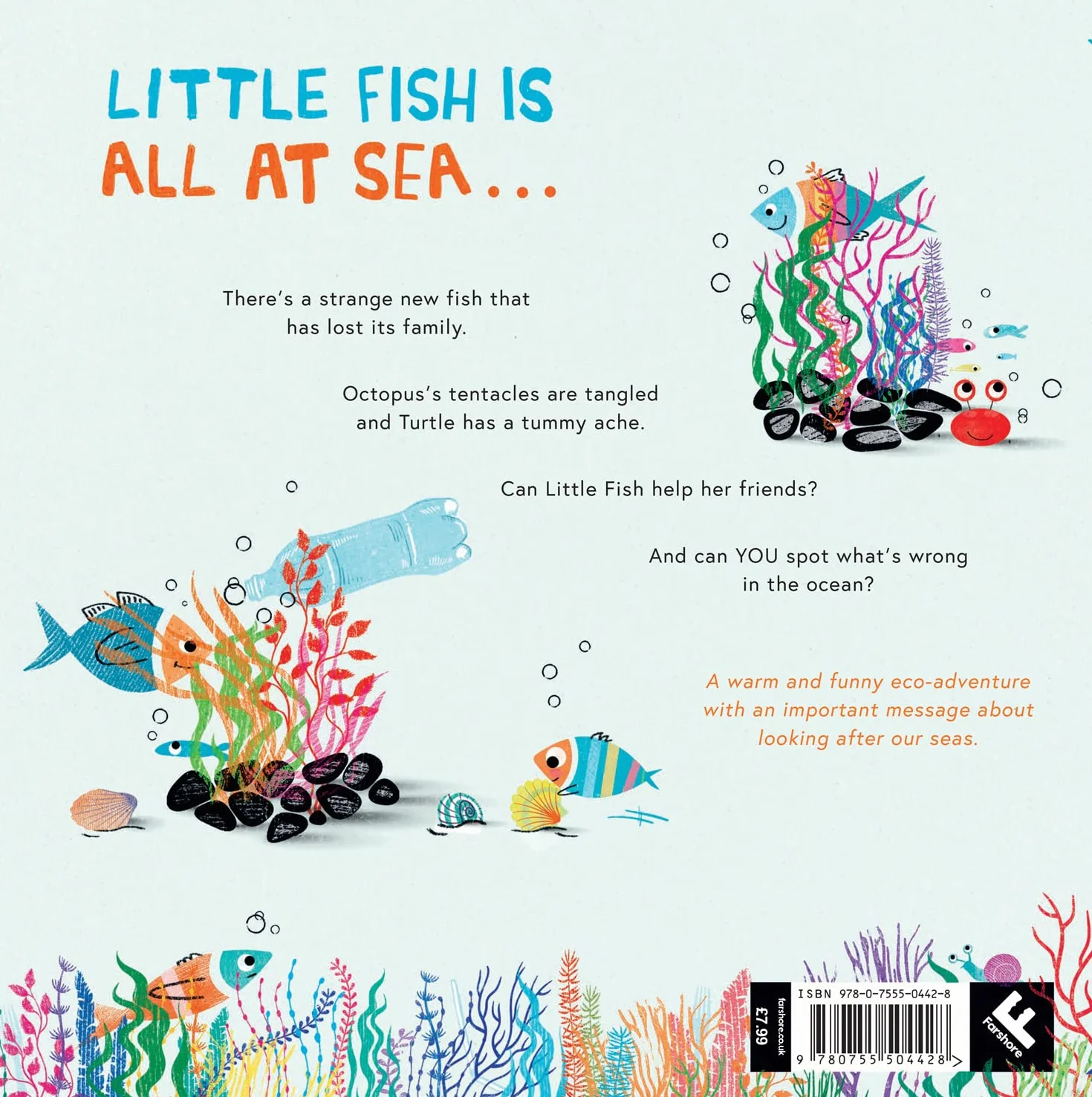 The Odd Fish: Children’s Picture Book About Ocean Plastic Pollution & Environment