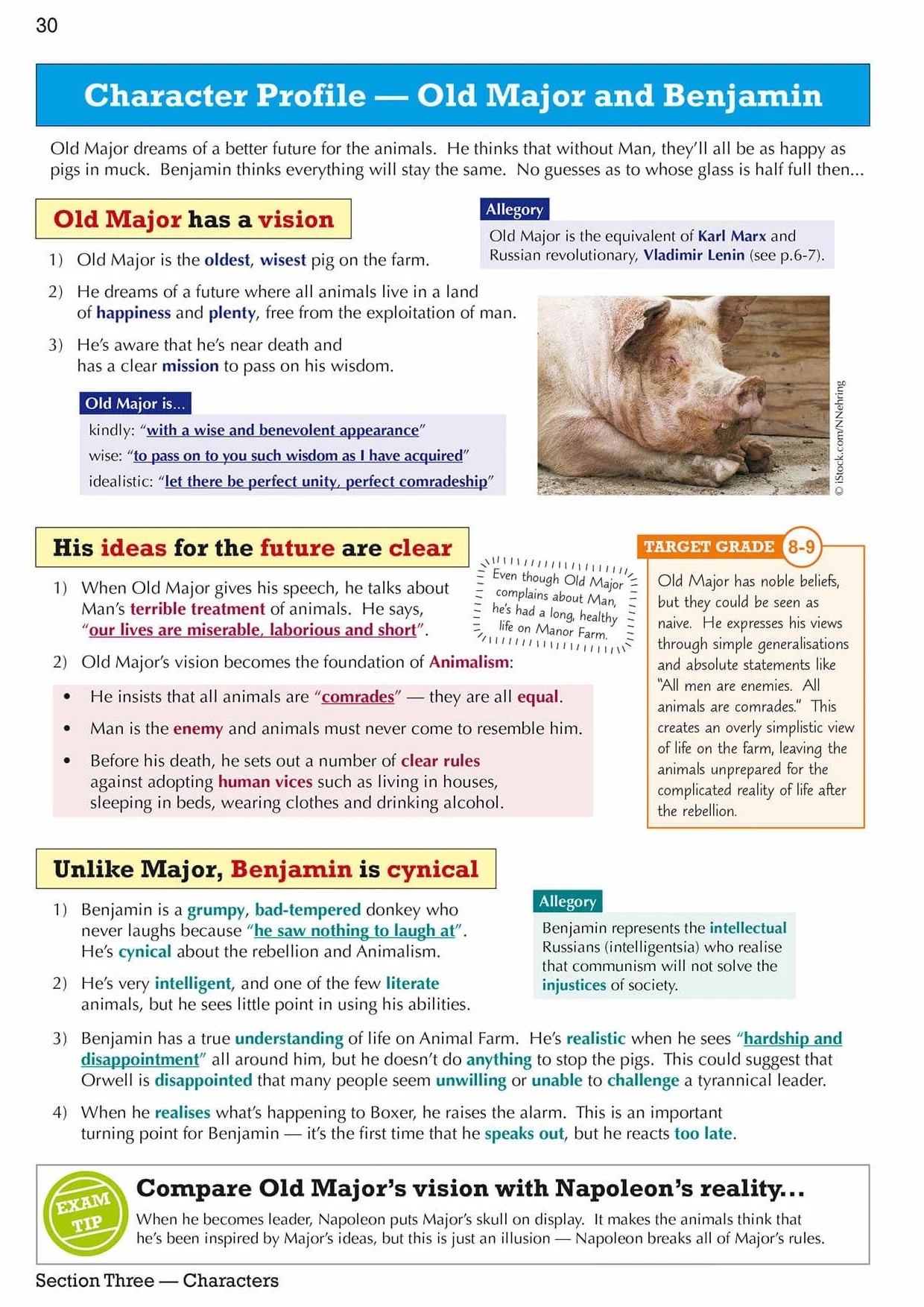 Grade 9-1 GCSE English Text Guide - Animal Farm