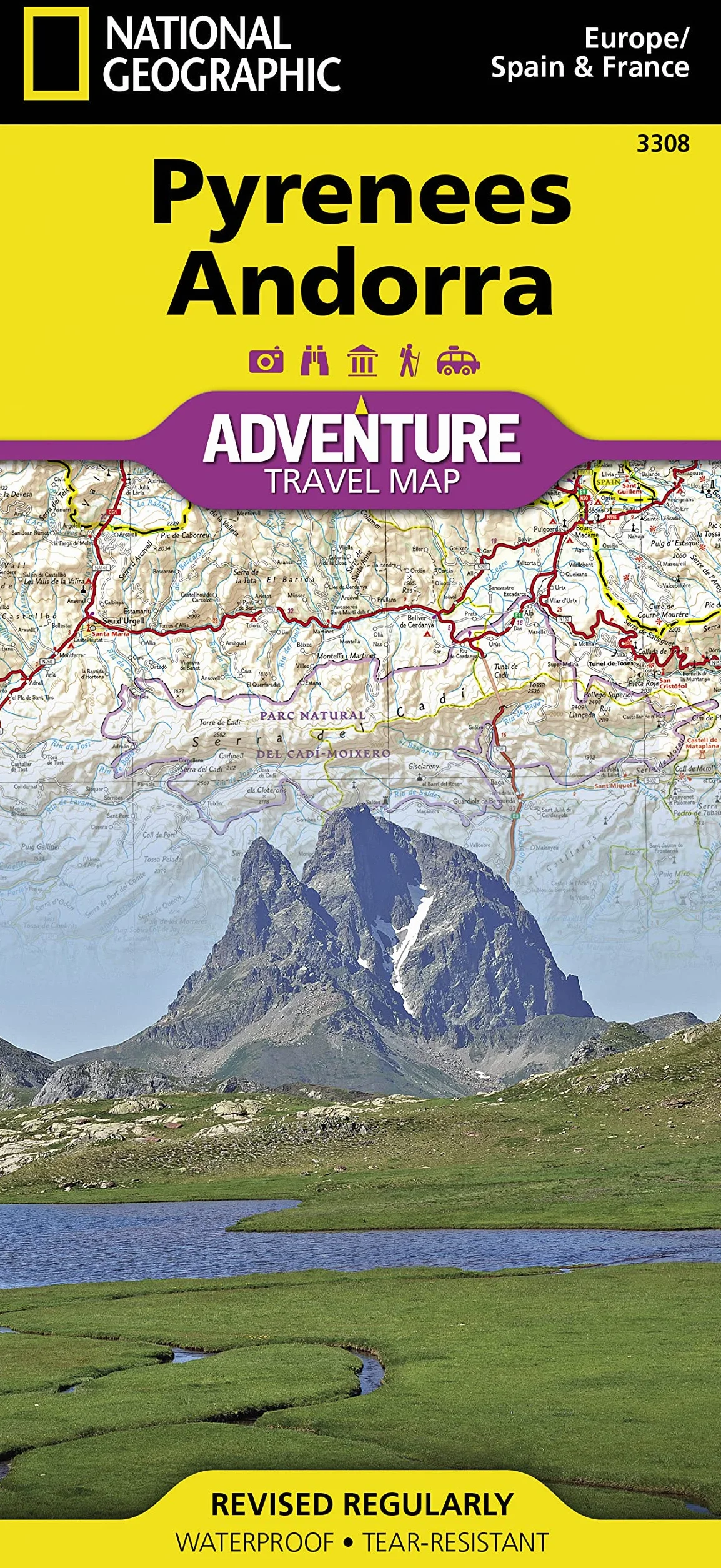 PYRENEES/ANDORRA 1/275.000: Adventure Maps: 3308