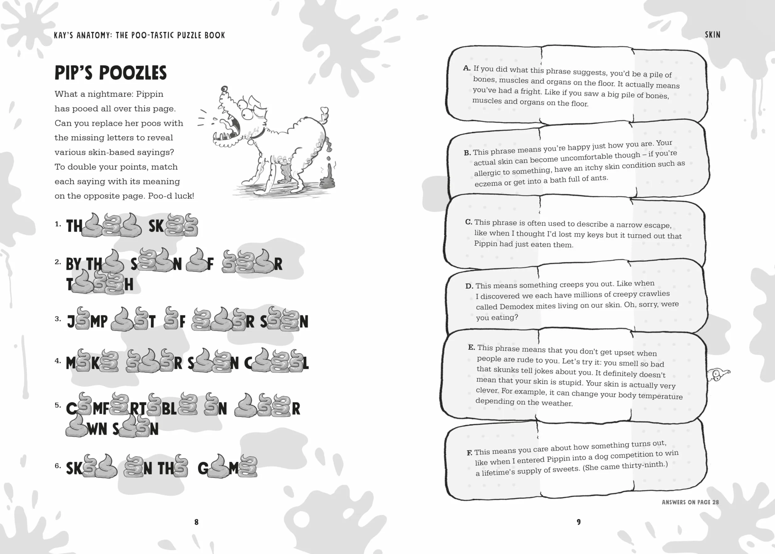 Kay's Anatomy: The Poo-tastic Puzzle Book: A hilarious and fact-filled activity book from the bestselling author