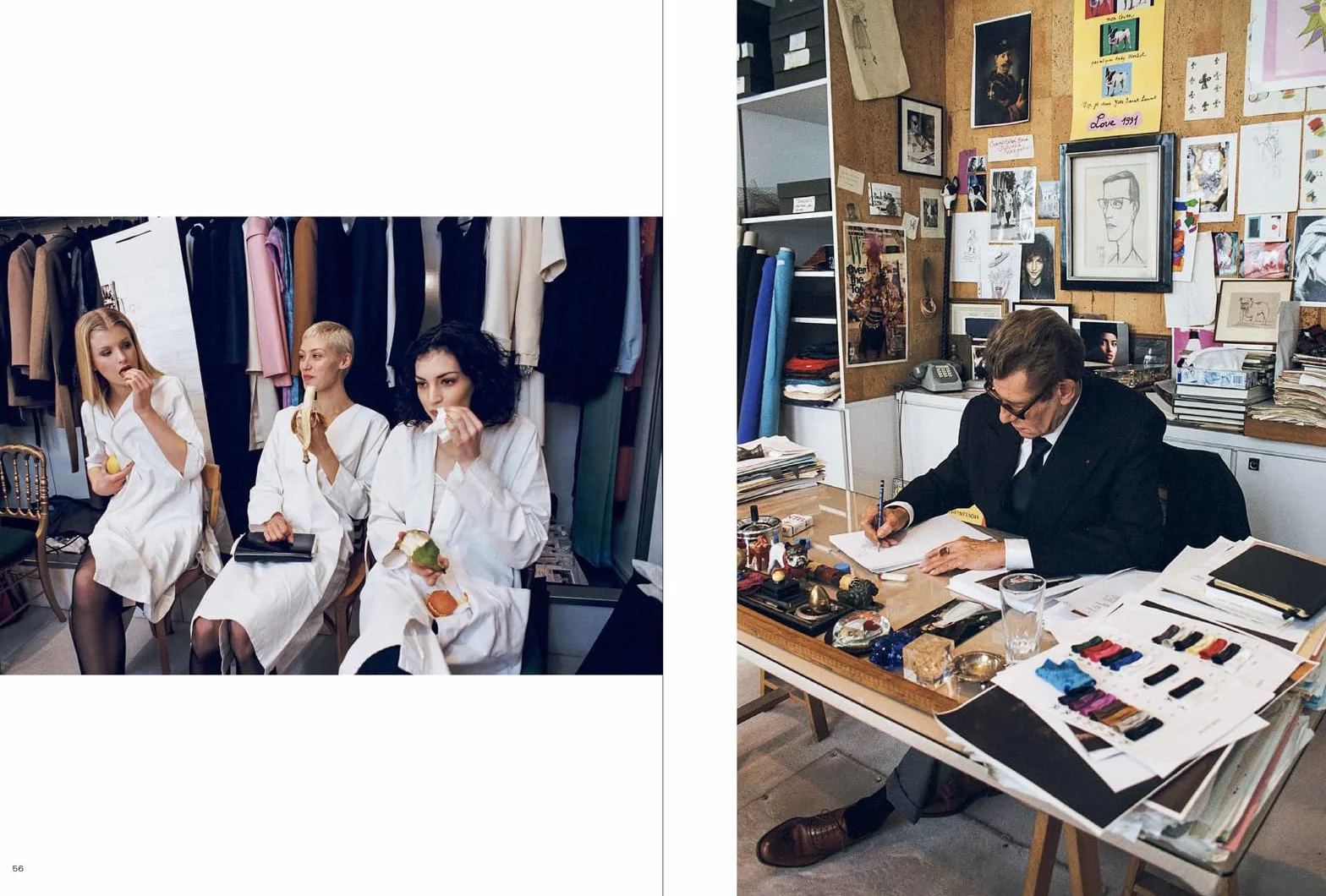 Yves Saint Laurent Inside Out : A Creative Universe Revealed /anglais