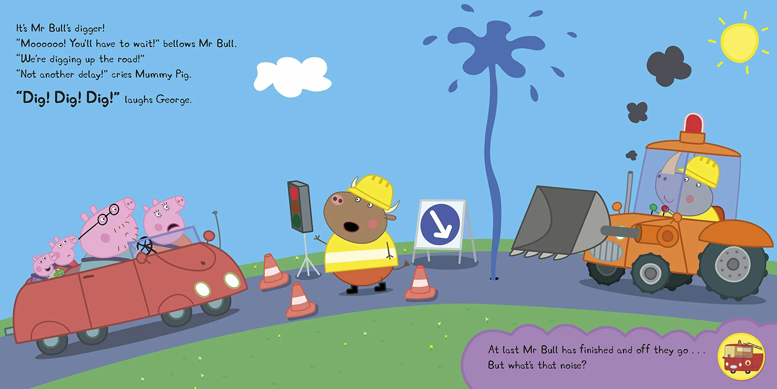 Peppa Pig: Beep Beep Brrrm! : Noisy Sound Book