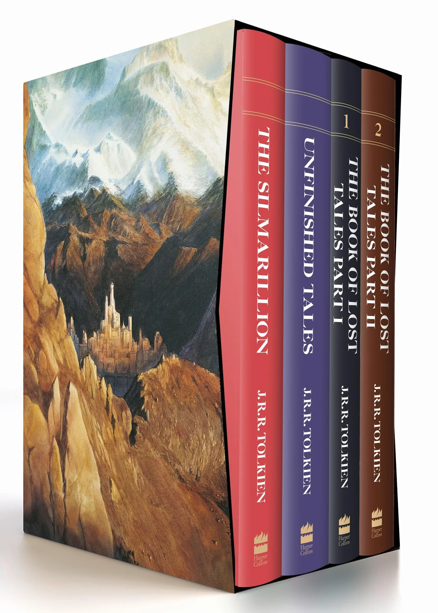 The History of Middle-earth Boxed Set 1: The Silmarillion, Unfinished Tales, The Book of Lost Tales Part One & Part Two