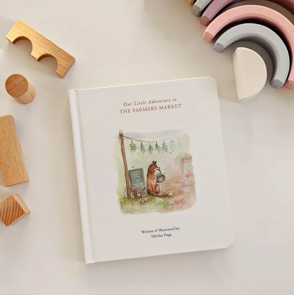 Our Little Adventure to the Farmers Market: A First Words Book Featuring Lessons on Sharing, Kindness, and Friendship: 2