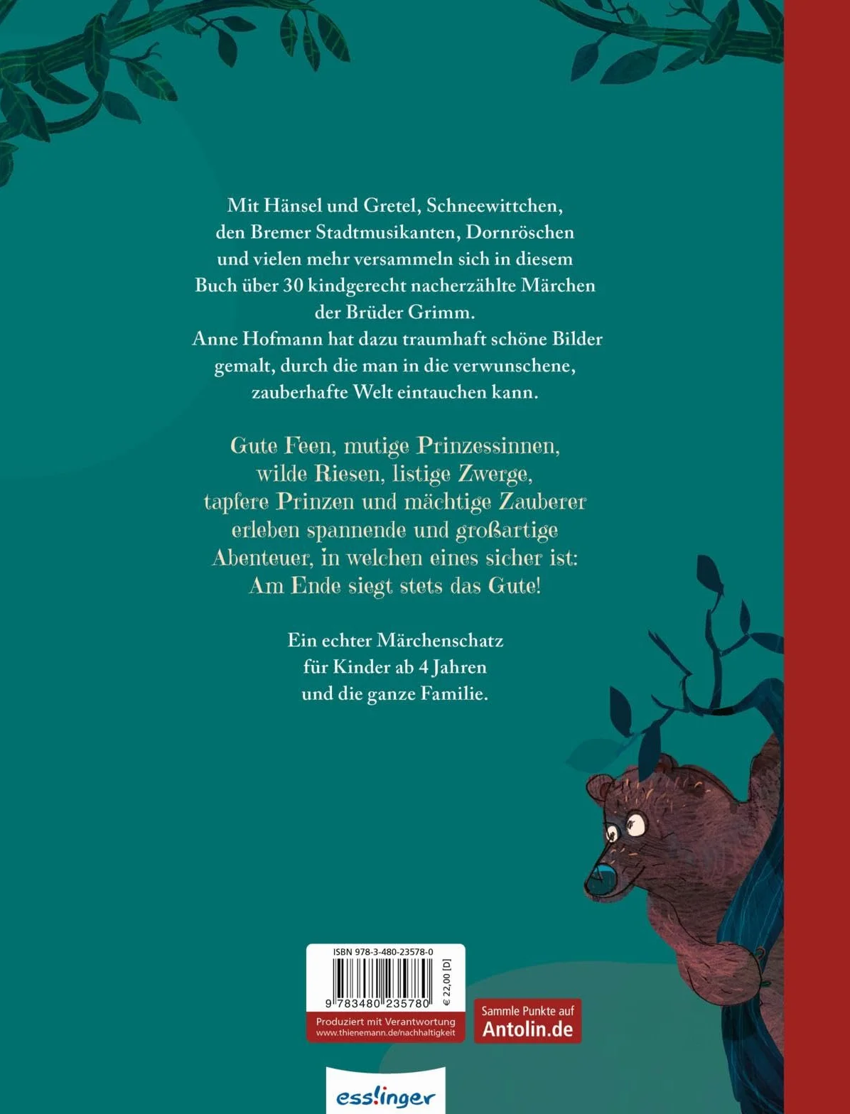 Grimms Märchen: Das große Märchenbuch zum Vorlesen und Anschauen