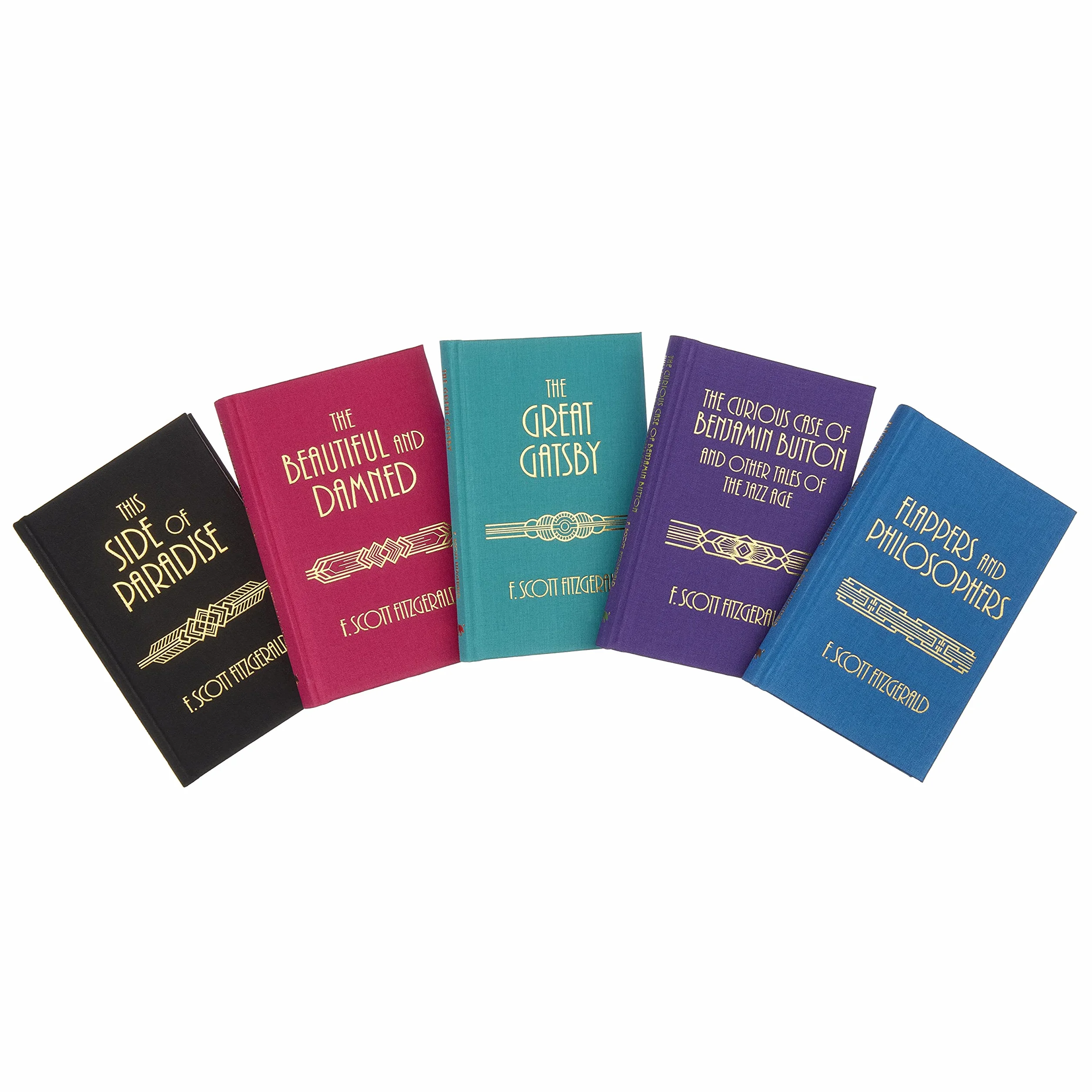 The F. Scott Fitzgerald Collection: Deluxe 5-Book Hardcover Boxed Set: 12