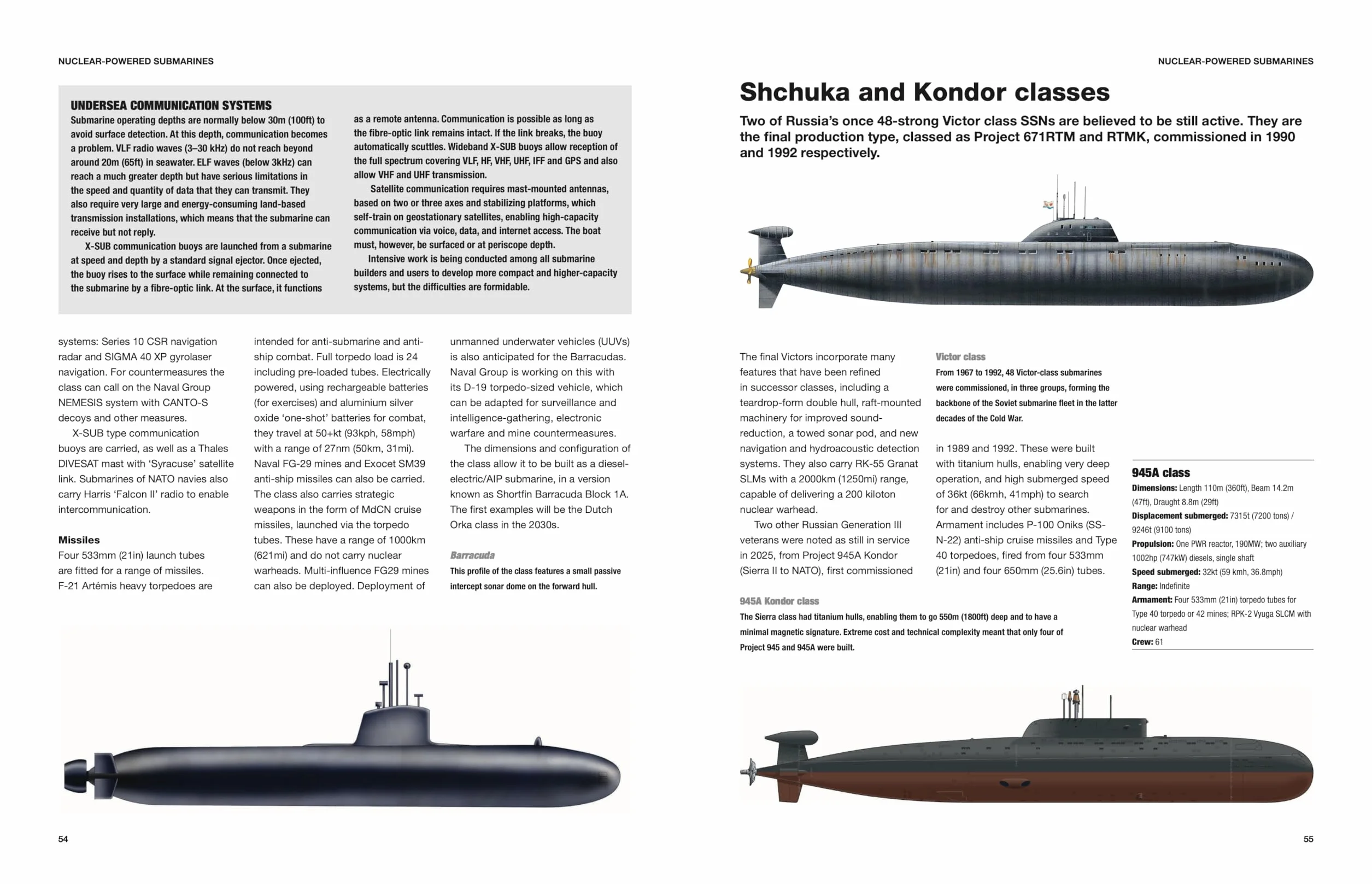 Modern Submarines: Attack * Ballistic * Nuclear
