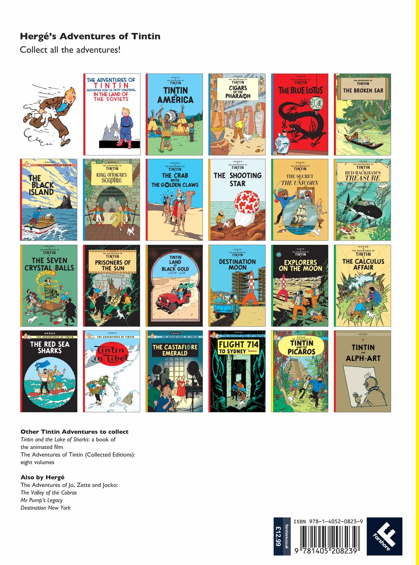 Tintin and the Picaros: Official Classic Children's Illustrated Mystery Adventure Series