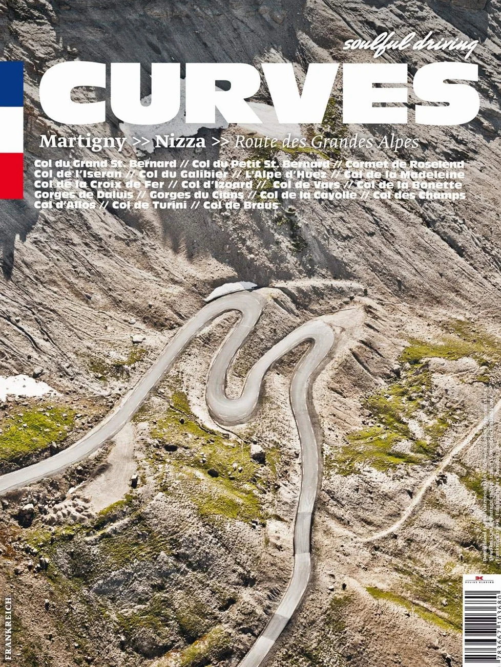 CURVES 1. Frankreich: Band 1: Martigny - Nizza. Route des Grandes Alpes