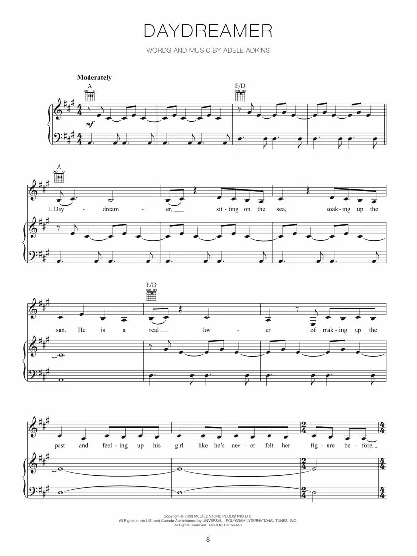 Adele: The Complete Collection - 62 Songs for Piano, Voice and Guitar