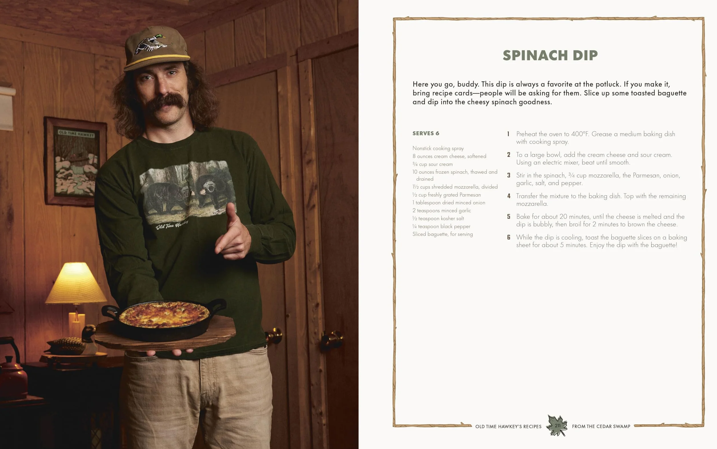 Old Time Hawkey's Recipes from the Cedar Swamp: A Cookbook