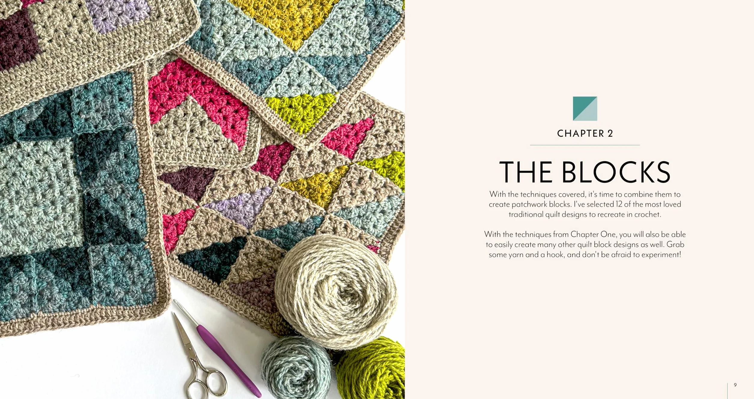 Patchwork Granny Square Blankets: Learn to Crochet Quilt-Inspired Throws, Home Décor & More