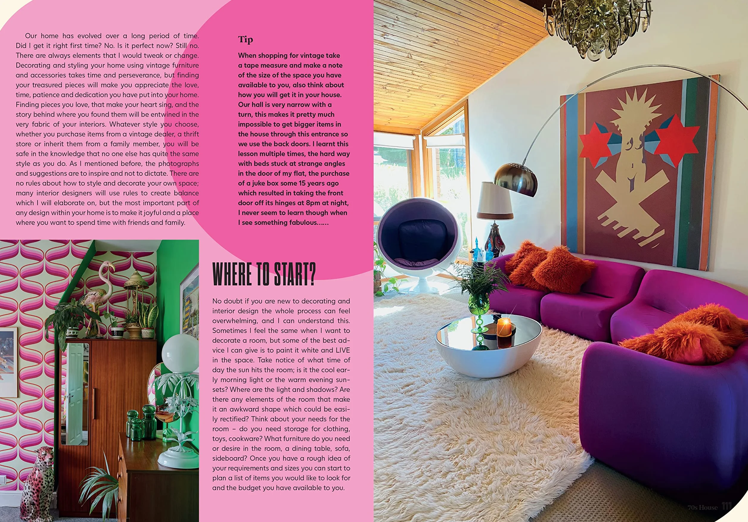 70s House /anglais: A Bold Homage to the Most Daring Decade in Design