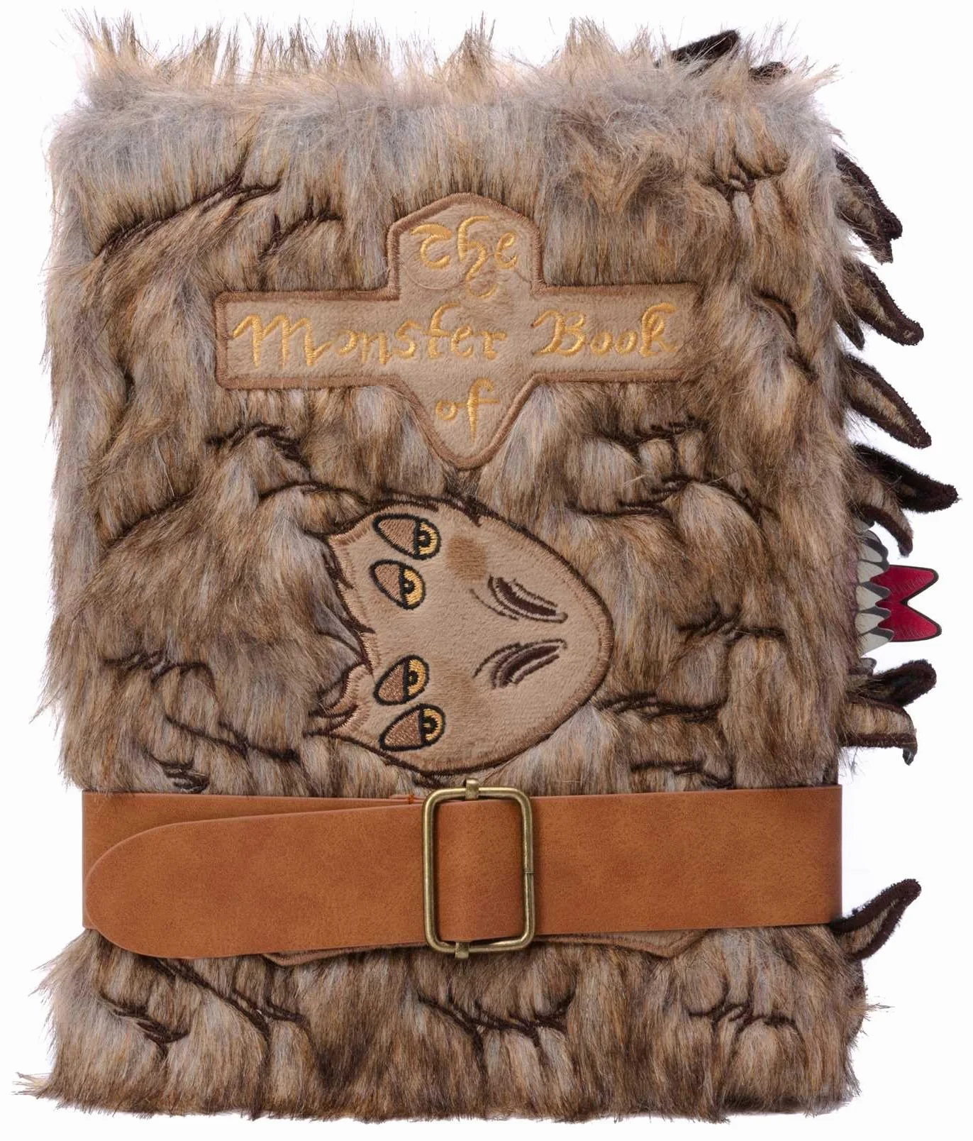 Harry Potter: Monster Book of Monsters Plush Journal