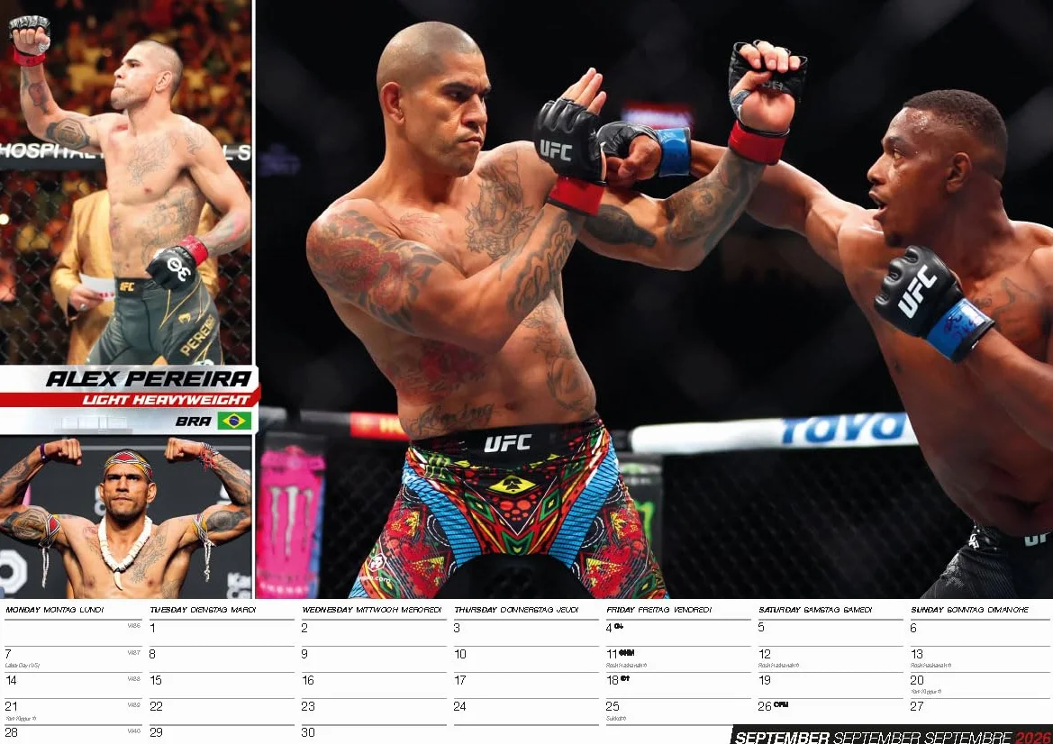 MMA Superstars 2026 UFC - Calendario - Calendrier