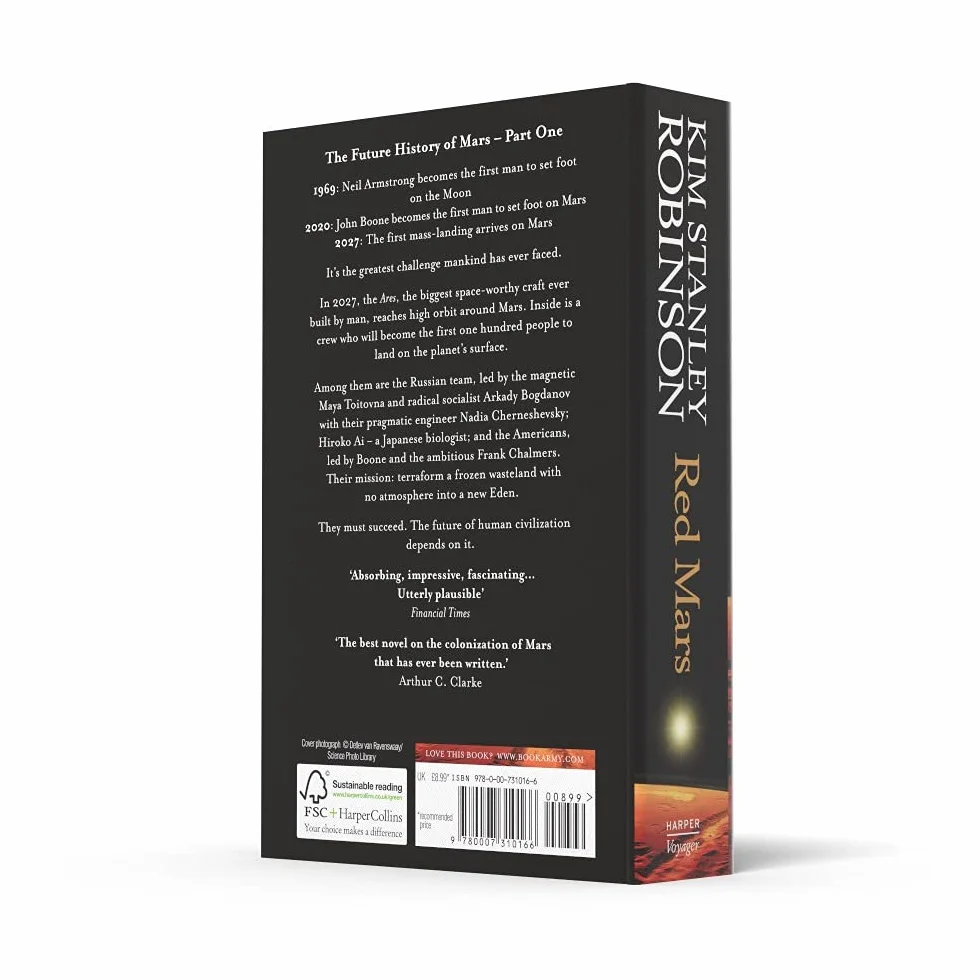 Red Mars: A gripping future history sci-fi novel