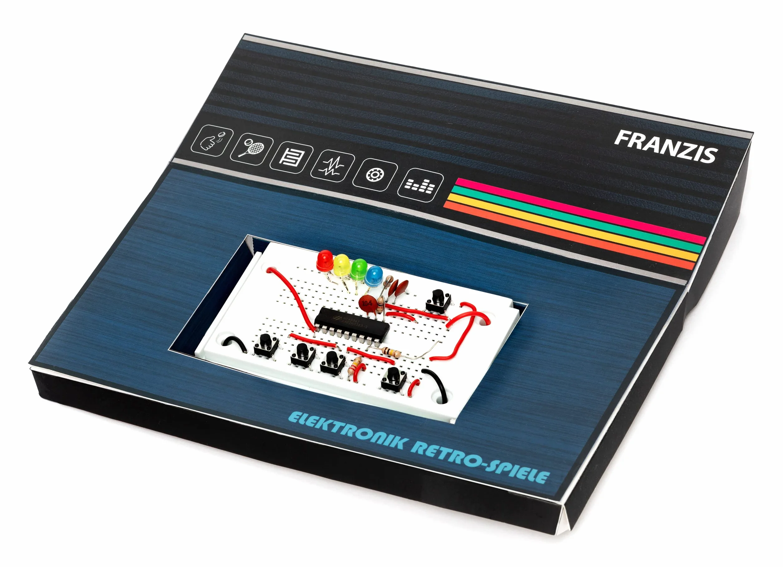 FRANZIS 67150 - Elektronik Retro Spiele Adventskalender