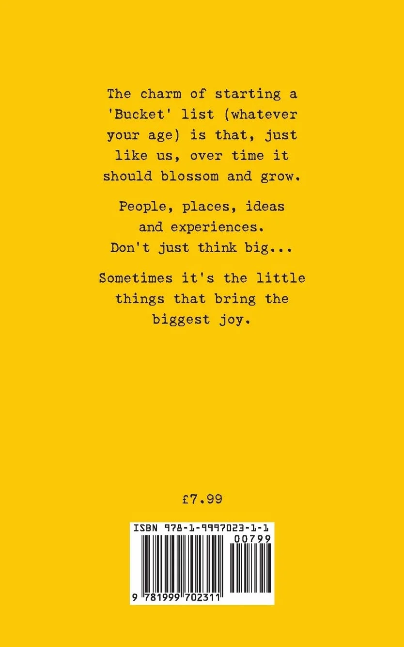 A Bucket List Journal (for your 30s): Fill it with things you'd like to do now you're in your 30s