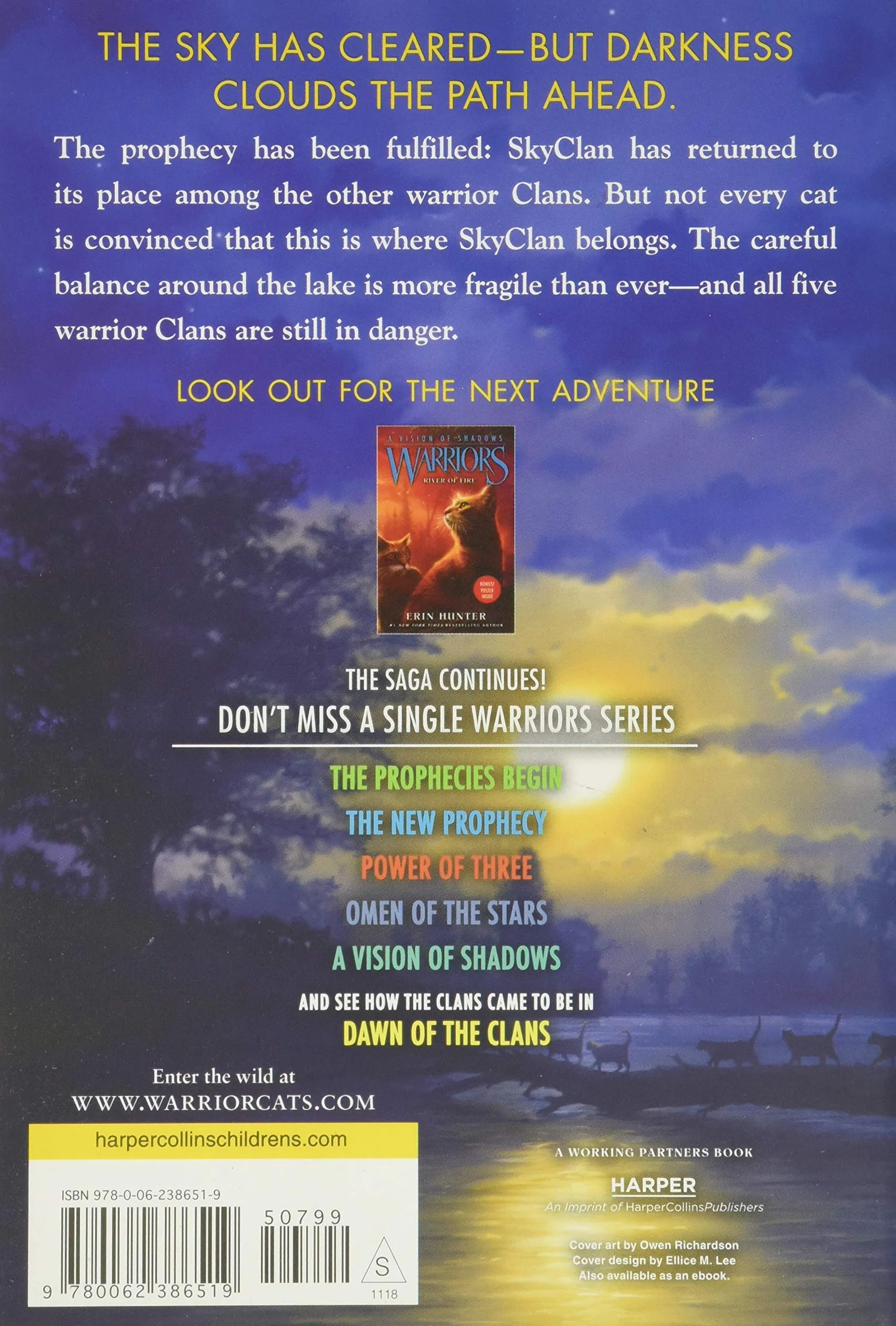 Warriors: A Vision of Shadows: Darkest Night 4