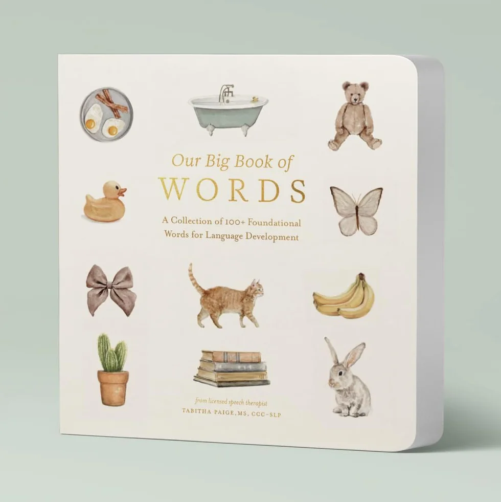 Our Big Book of First Words: A Collection of 100+ Foundational Words for Language Development: 7