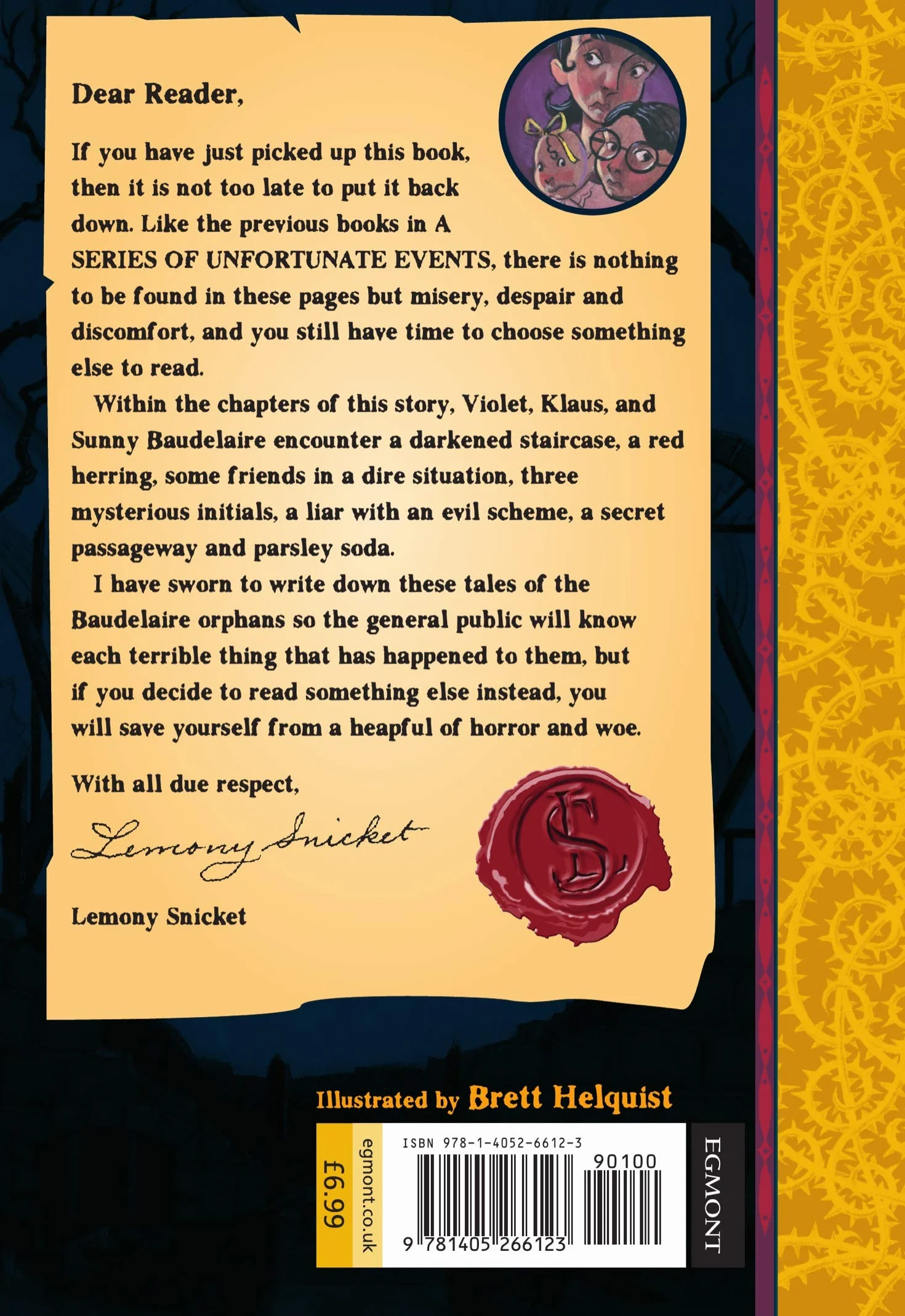 The Ersatz Elevator: Lemony Snicket's classic children's mystery tale: 06