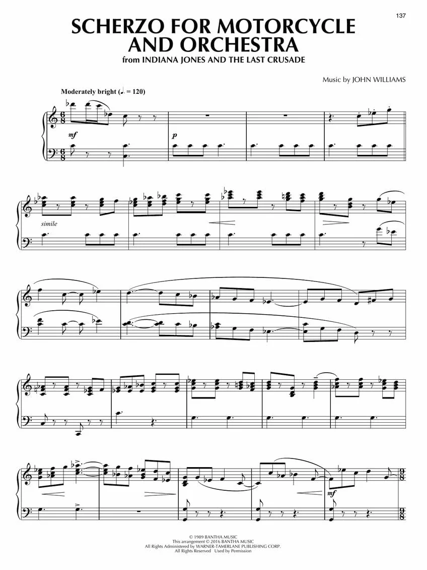 The John Williams Piano Anthology: Piano Solo
