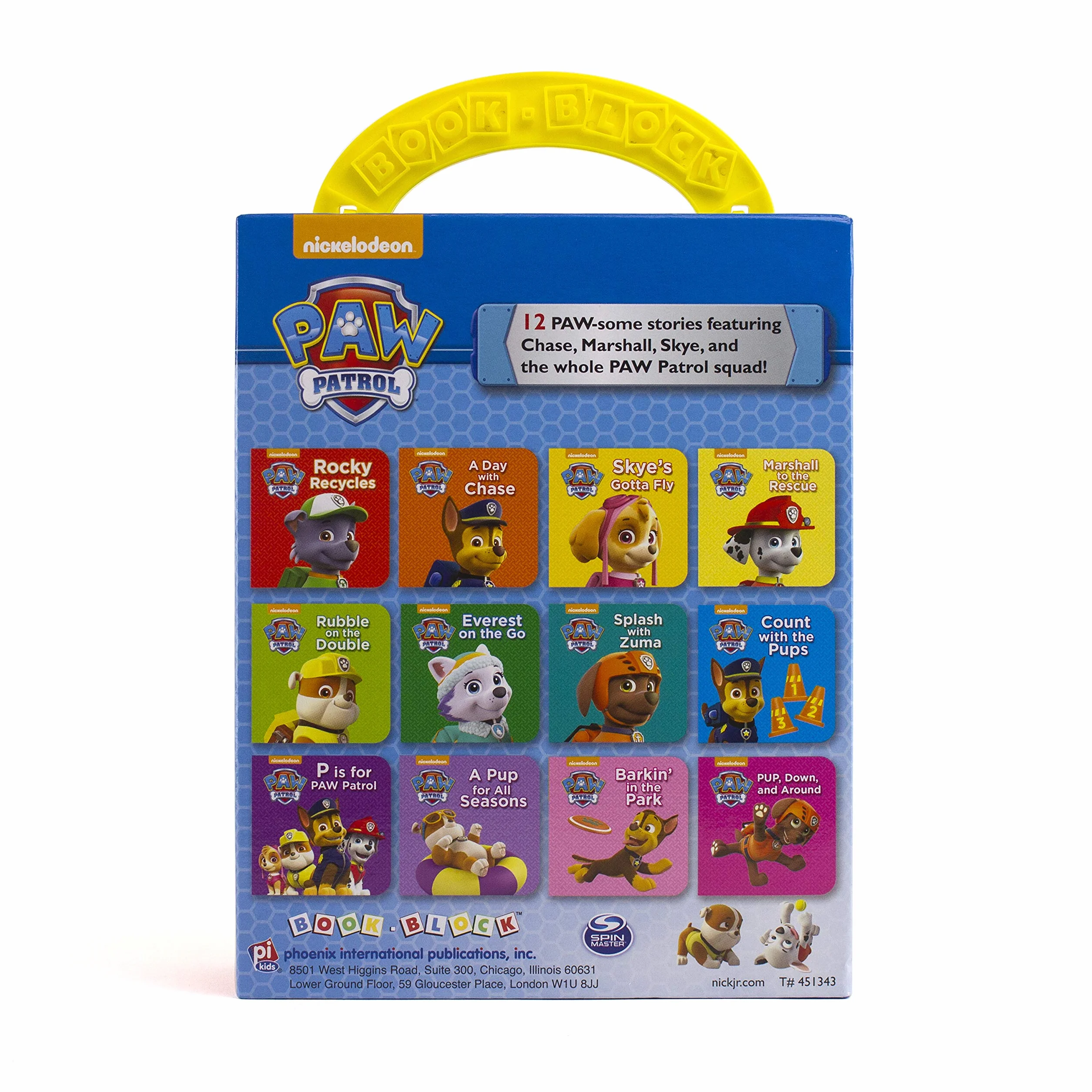 Nickelodeon Paw Patrol: 12 Board Books