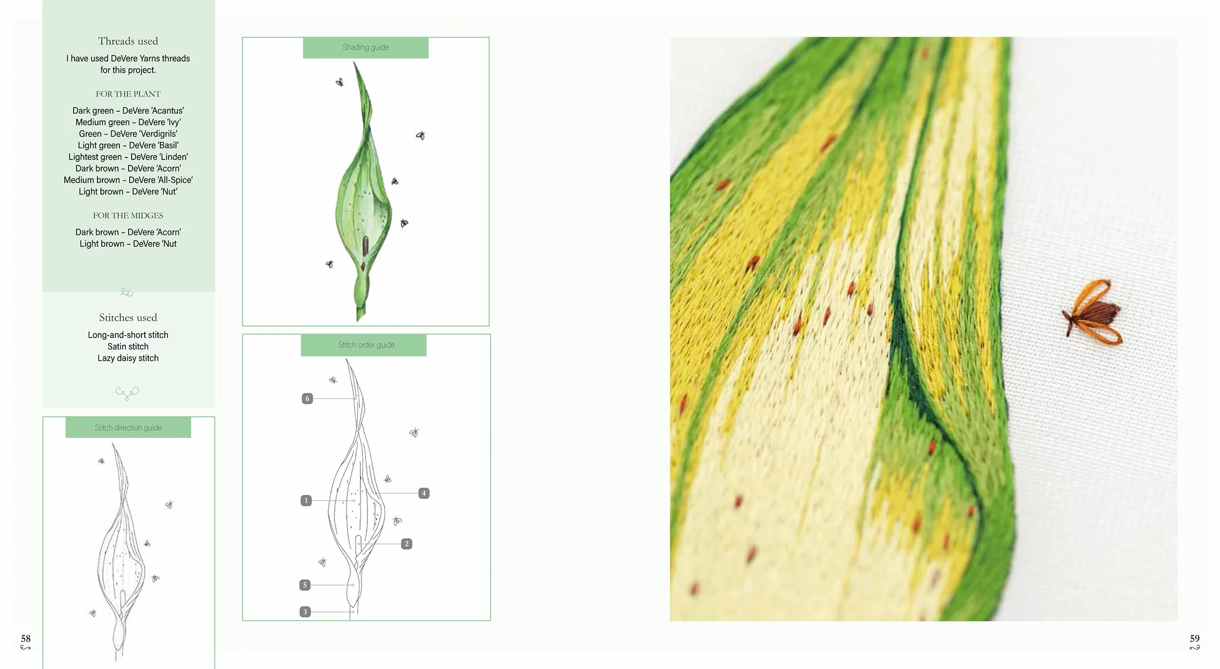 Needlepainted Plants and Pollinators: An Insect Lover's Guide to Silk Shading Embroidery
