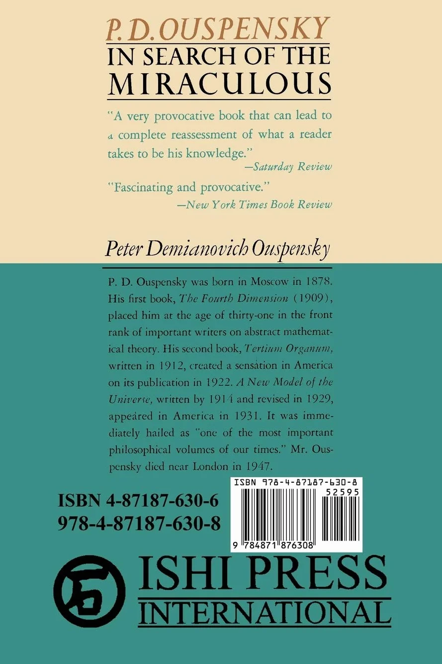 In Search of the Miraculous: Fragments of an Unknown Teaching