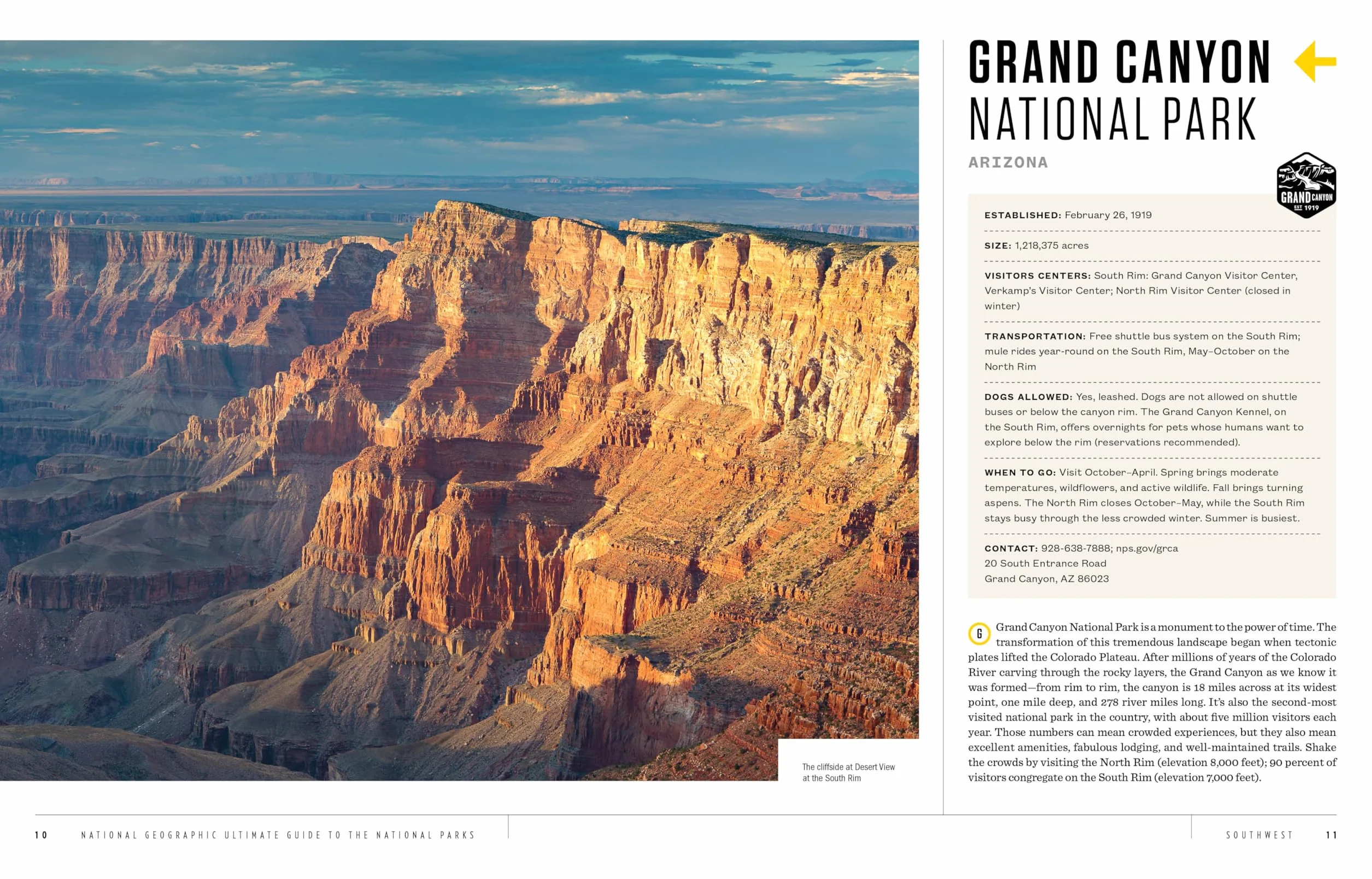 National Geographic Ultimate Guide to the National Parks: A Complete Tour of All 63 U.S. Parks