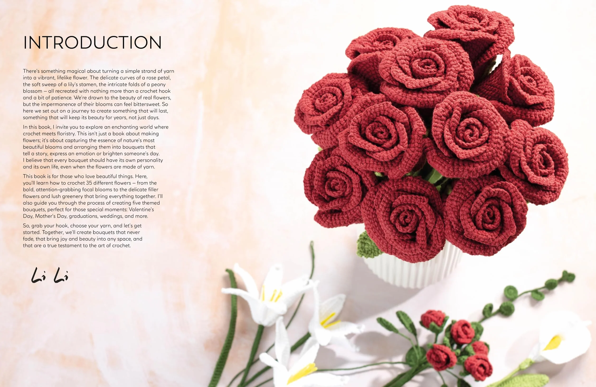 Crochet a Flower Bouquet: 35 Crochet Patterns for Handmade Flowers and Foliage