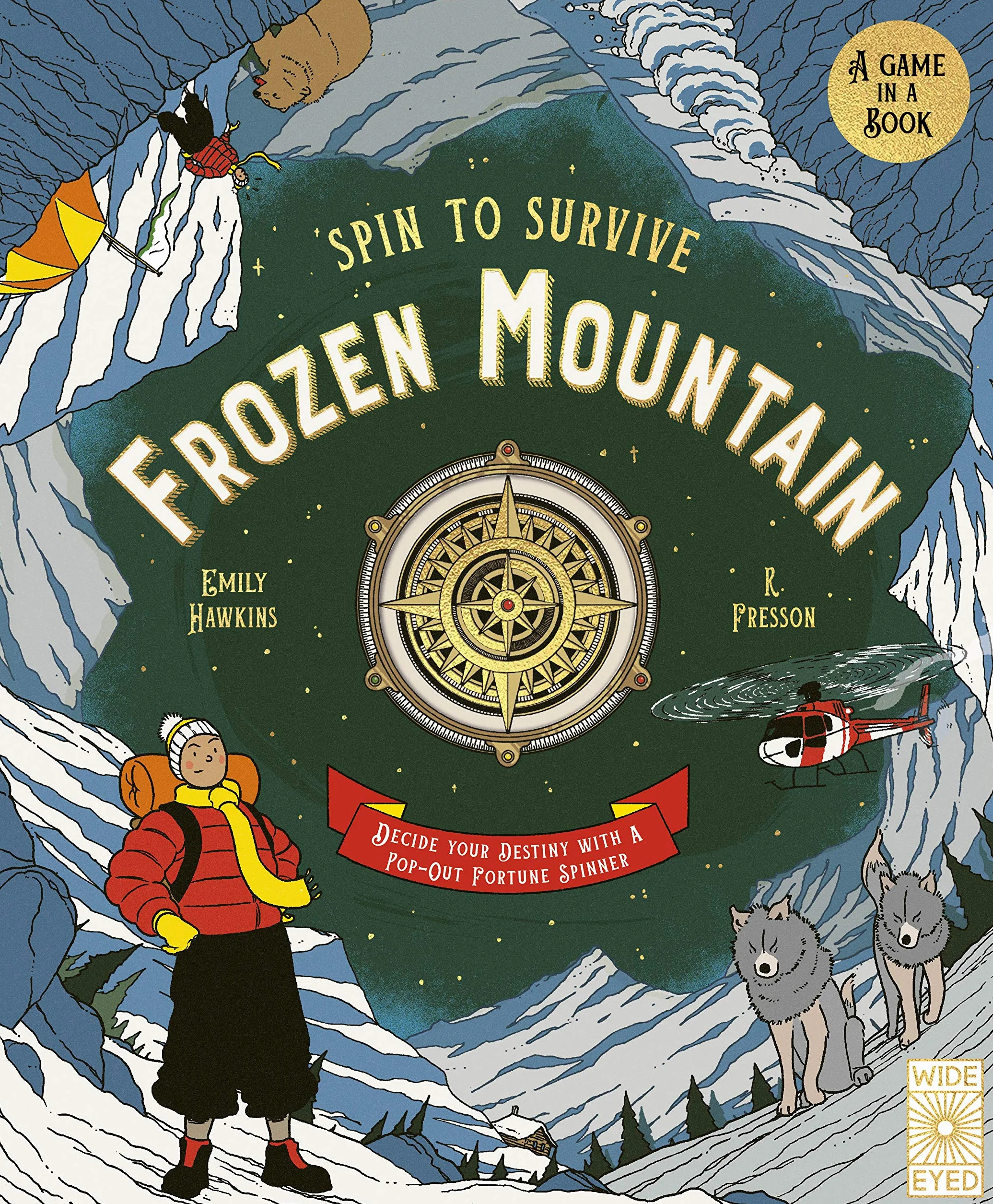 Spin to Survive: Frozen Mountain: Decide Your Destiny with a Pop-Out Fortune Spinner! (Volume 1)