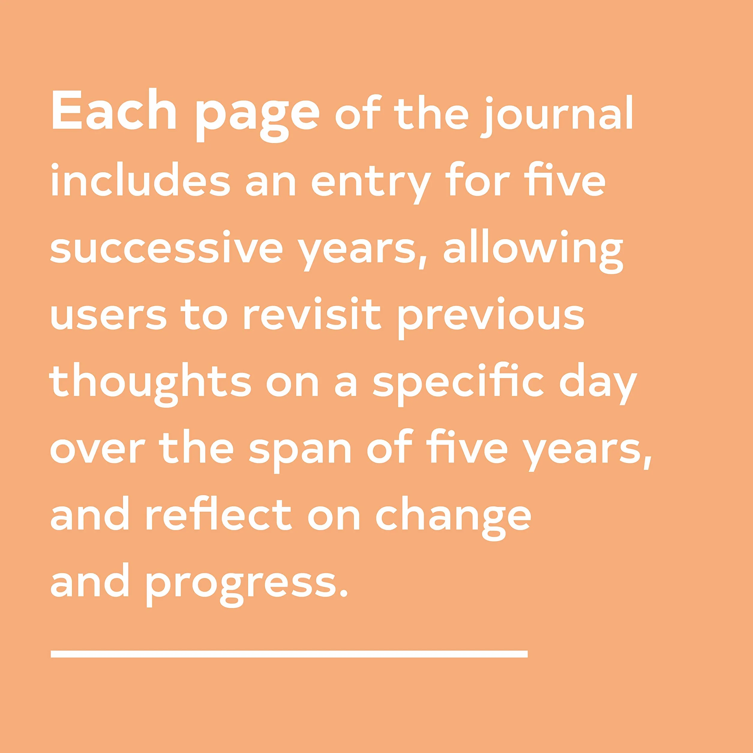 One Line a Day: A Five-Year Memory Book