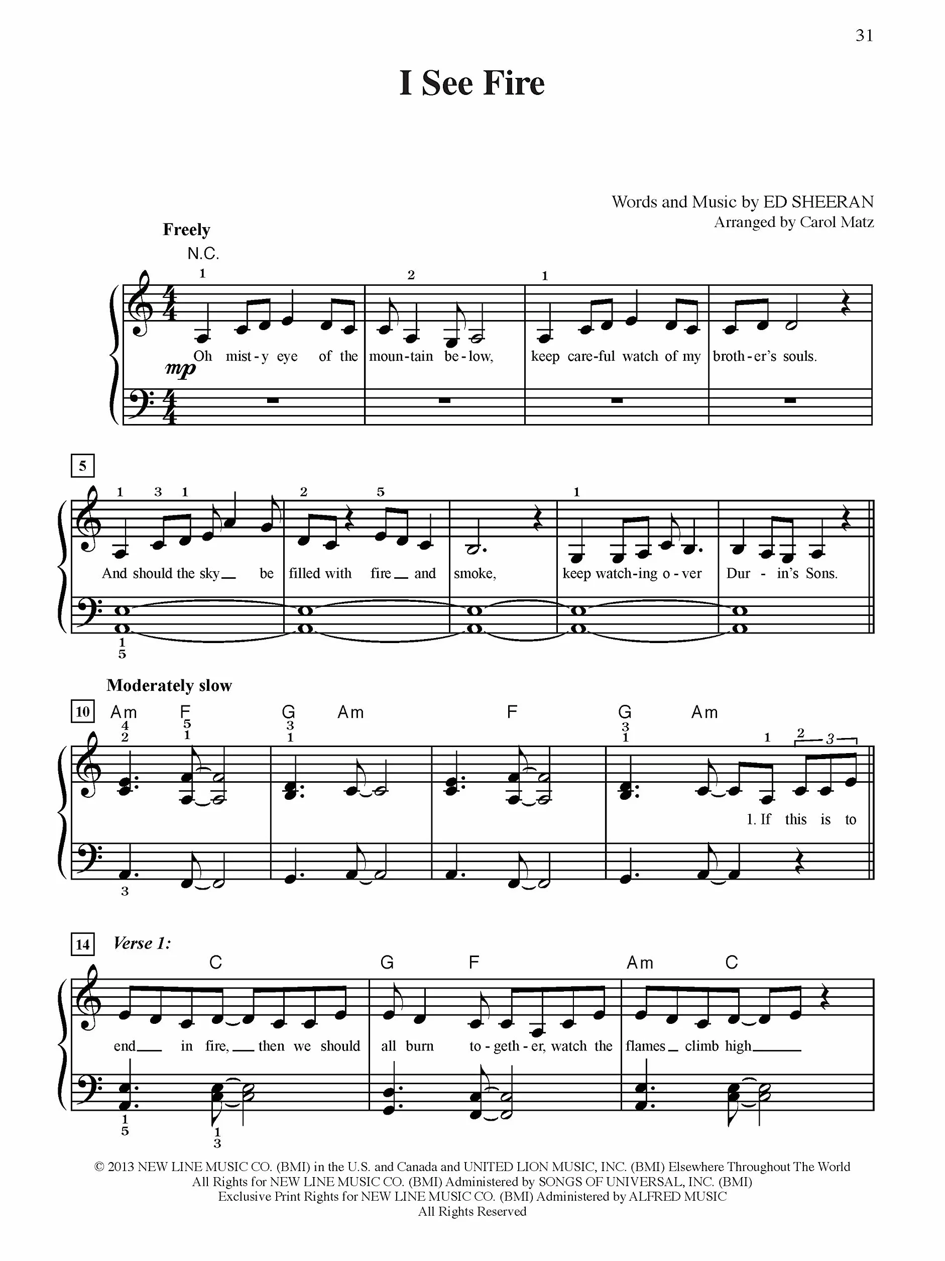 The Hobbit -- The Desolation of Smaug: Big Note Piano Selections from the Original Motion Picture Soundtrack