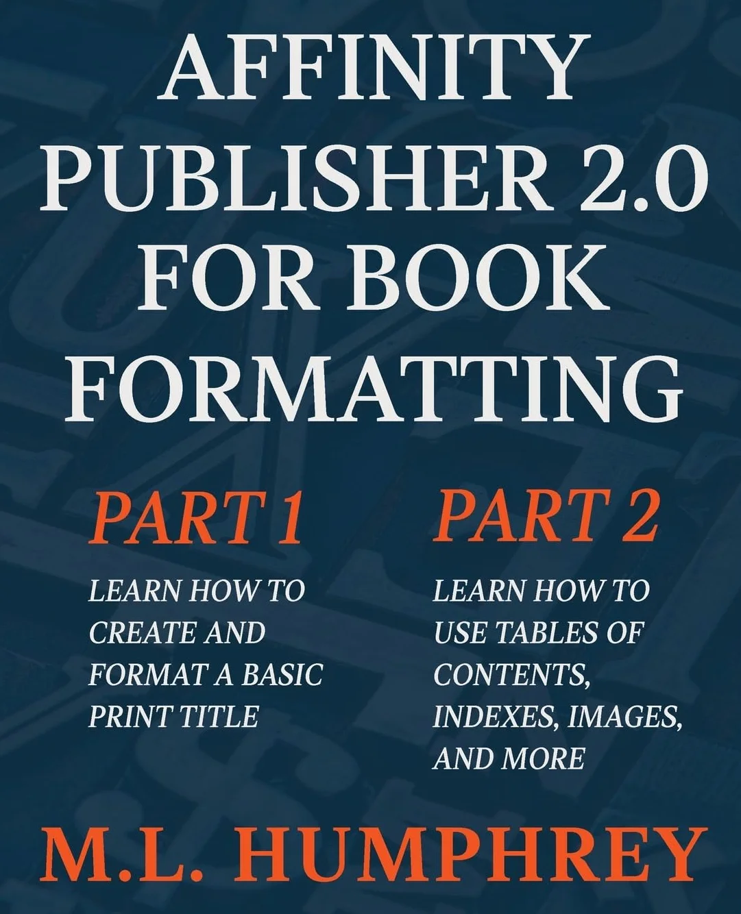 Affinity Publisher 2.0 For Book Formatting