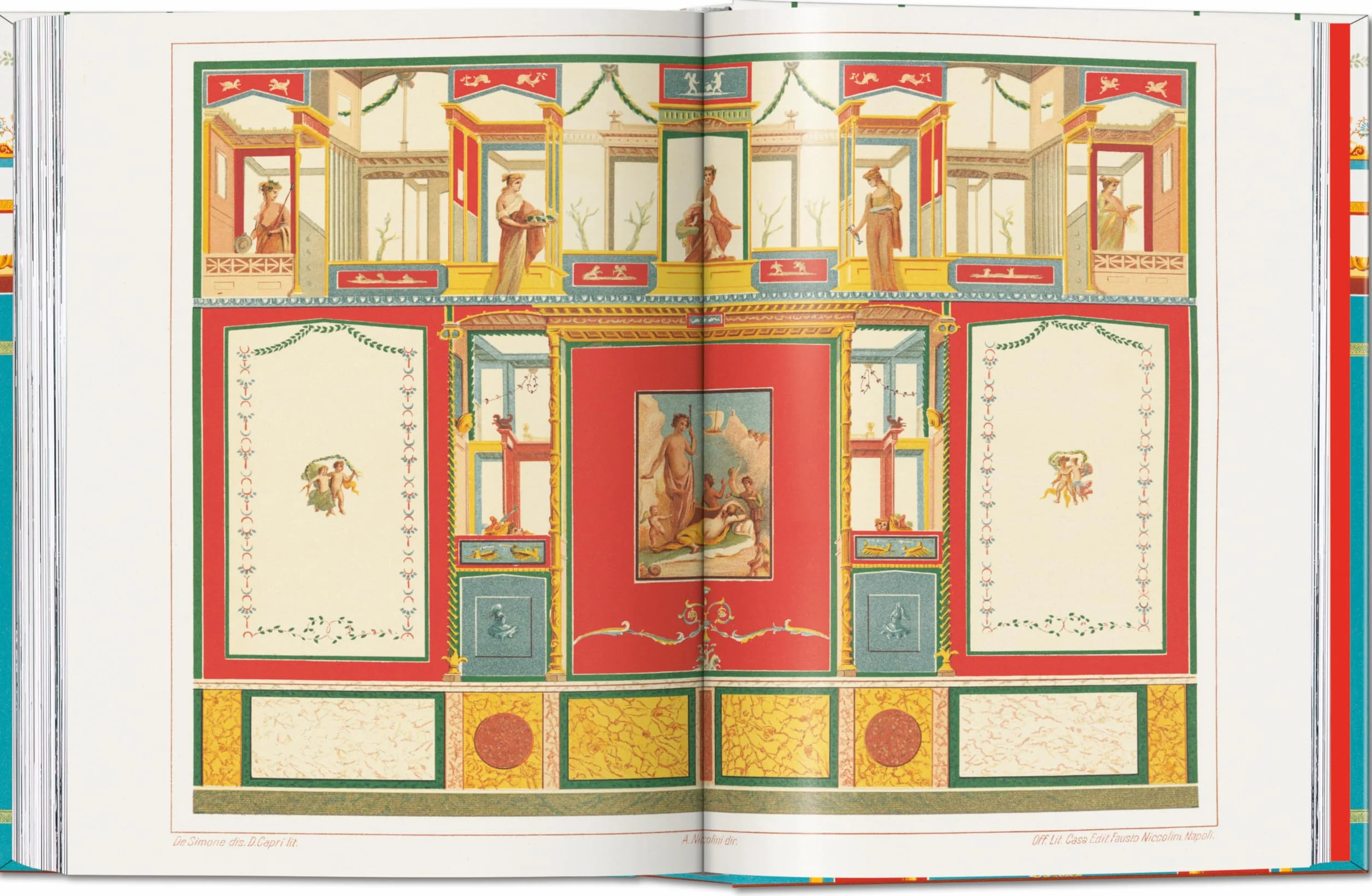 Fausto & Felice Niccolini: Houses and Monuments of Pompeii. 45th Ed.
