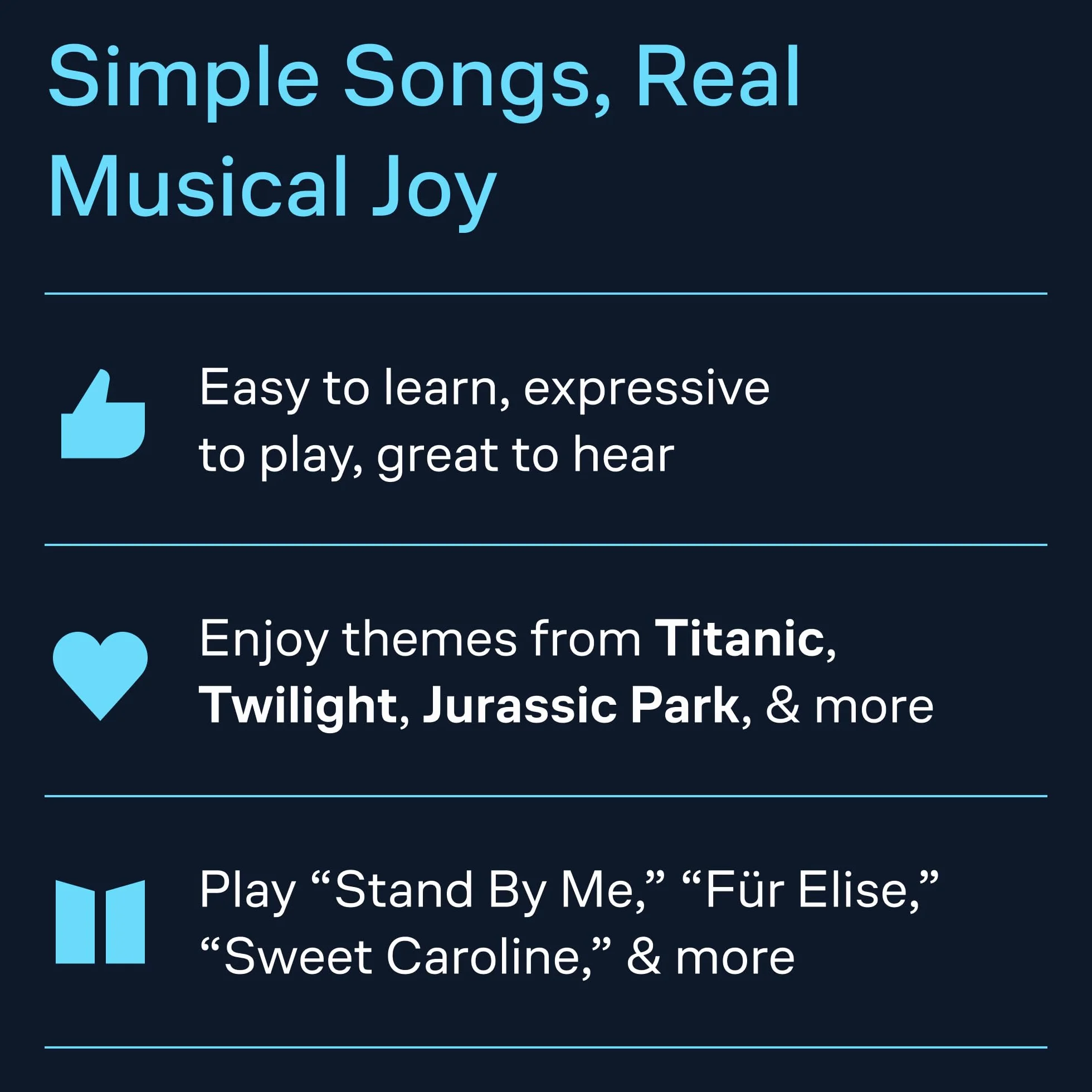 More Simple Songs - The Easiest Easy Piano Songs